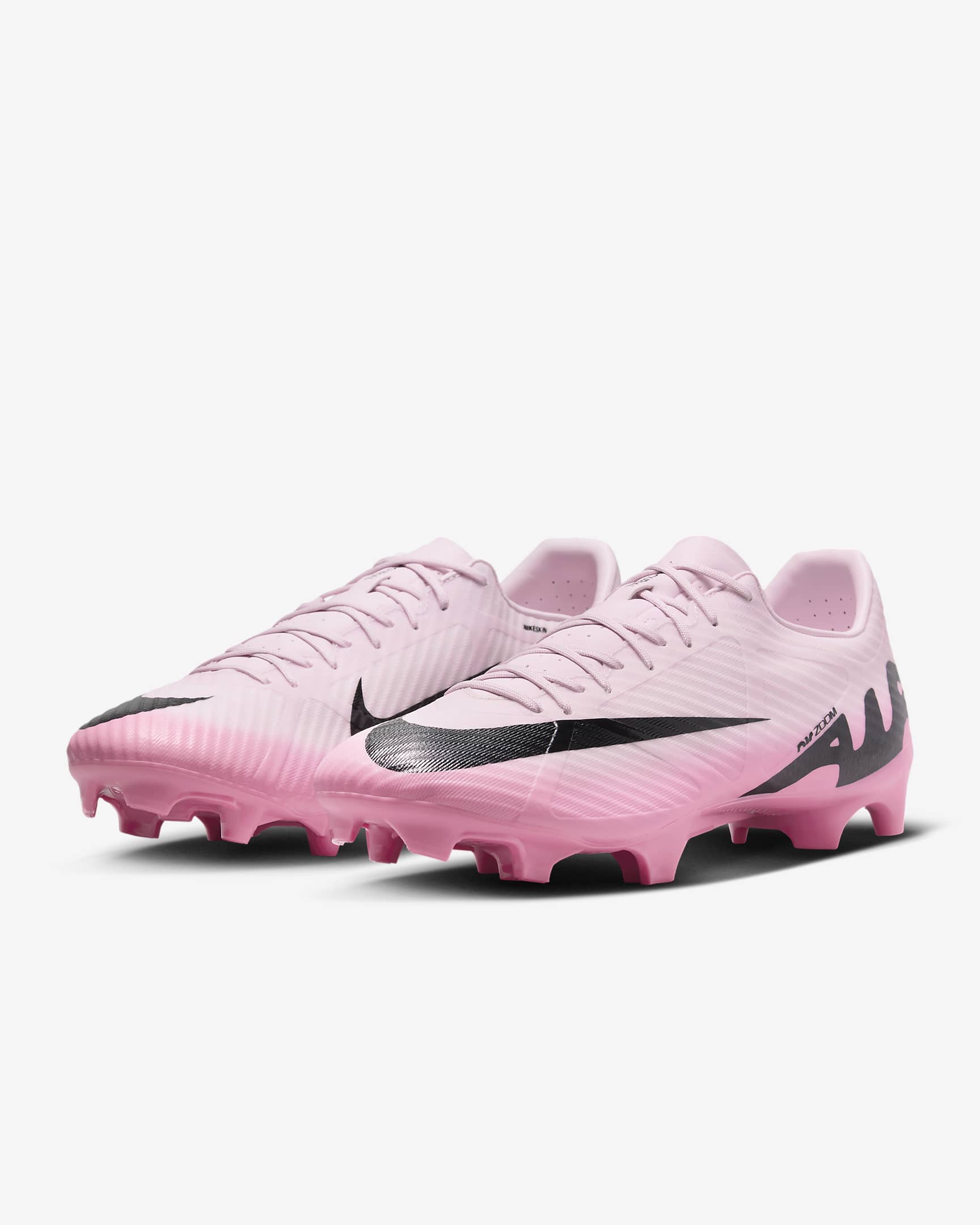 Fotbollssko Nike Mercurial Vapor 15 Academy med lågt skaft MG - Pink Foam/Svart