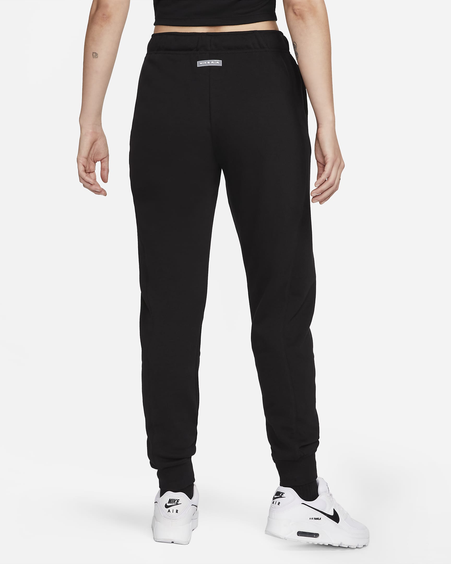 Nike Air Fleece Jogginghose Mit Mittelhohem Bund Für Damen Nike At