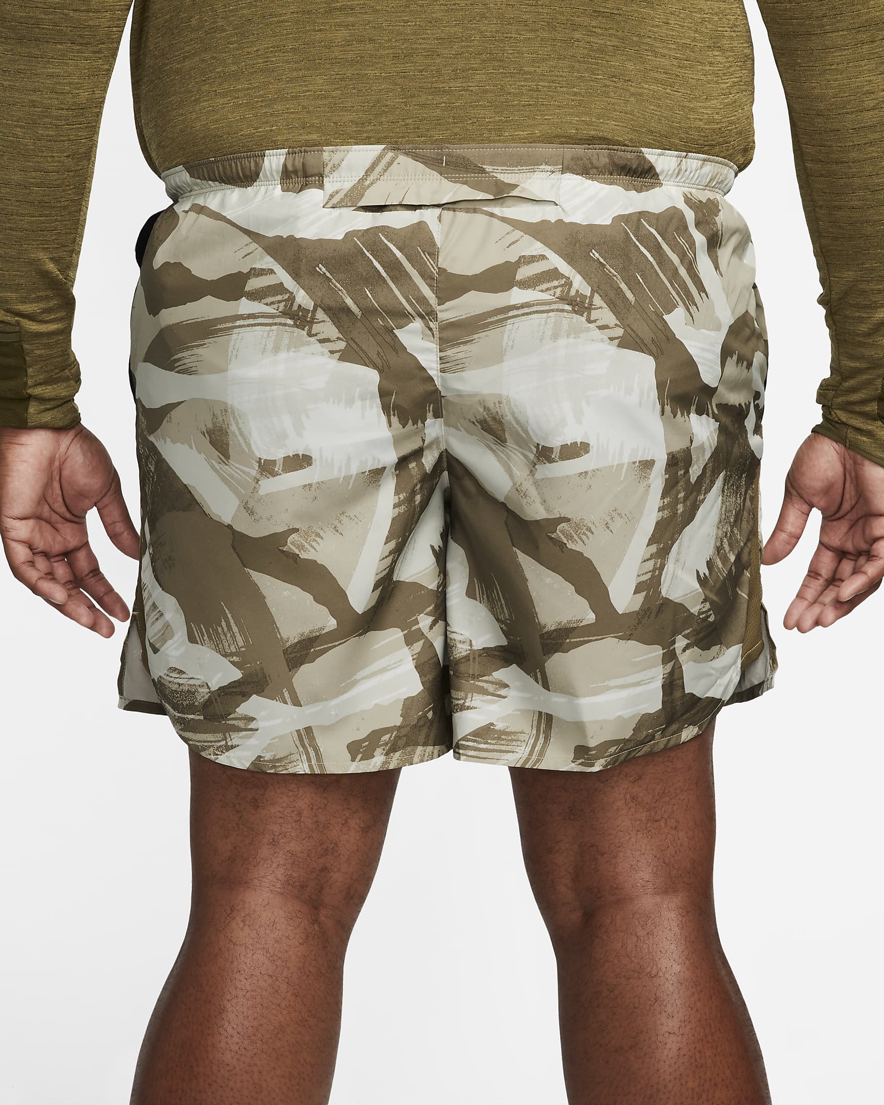 Nike Challenger Men's 18cm (approx.) BriefLined Camo Running Shorts