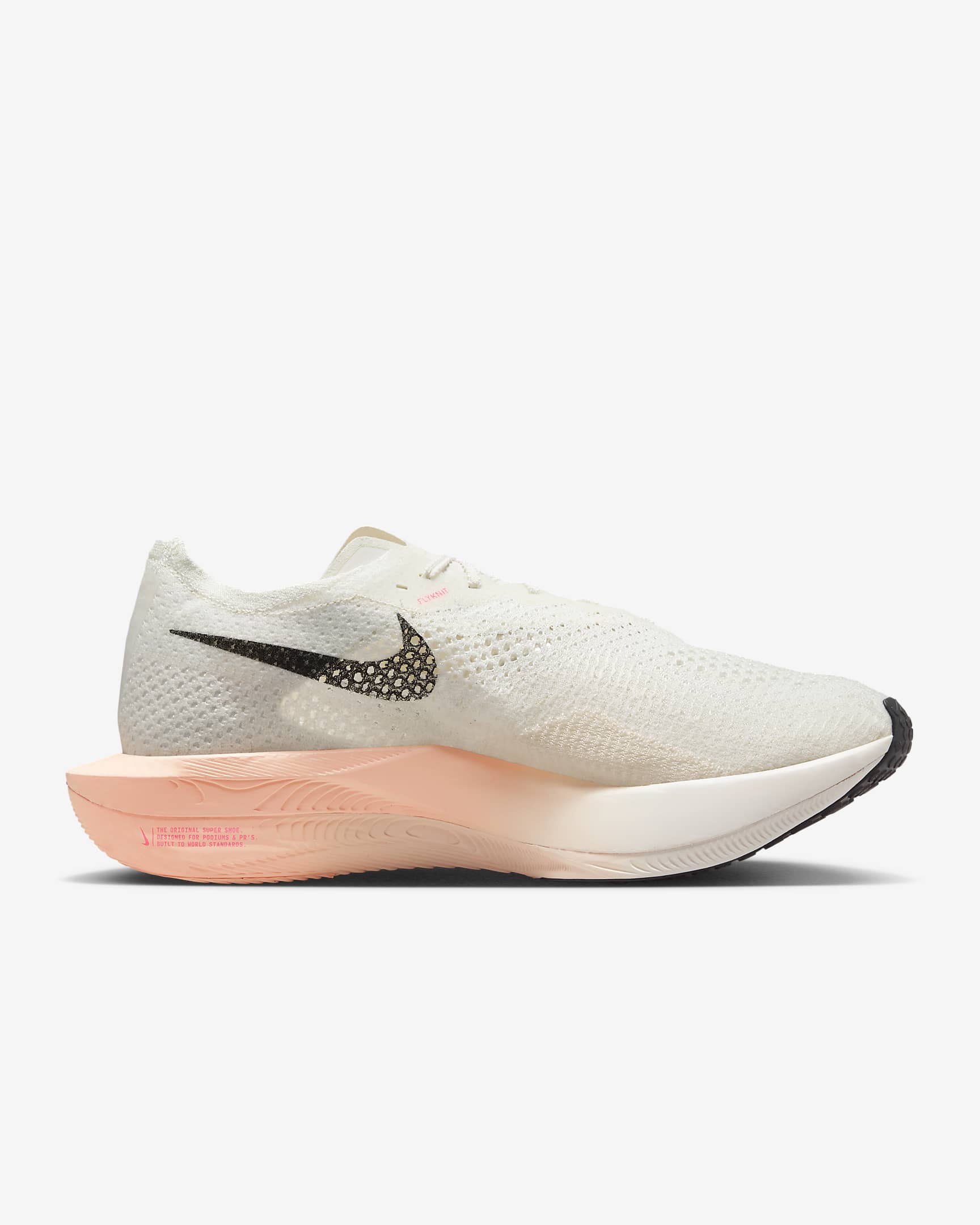 Nike Vaporfly 3 Men's Road Racing Shoes - Sail/Crimson Tint/Guava Ice/Black