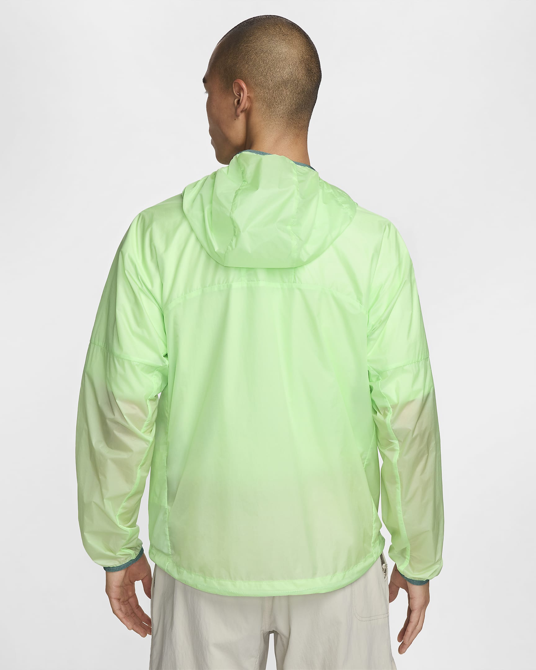 Nike ACG "Cinder Cone" Men's Windproof Jacket - Vapor Green/Bicoastal/Summit White