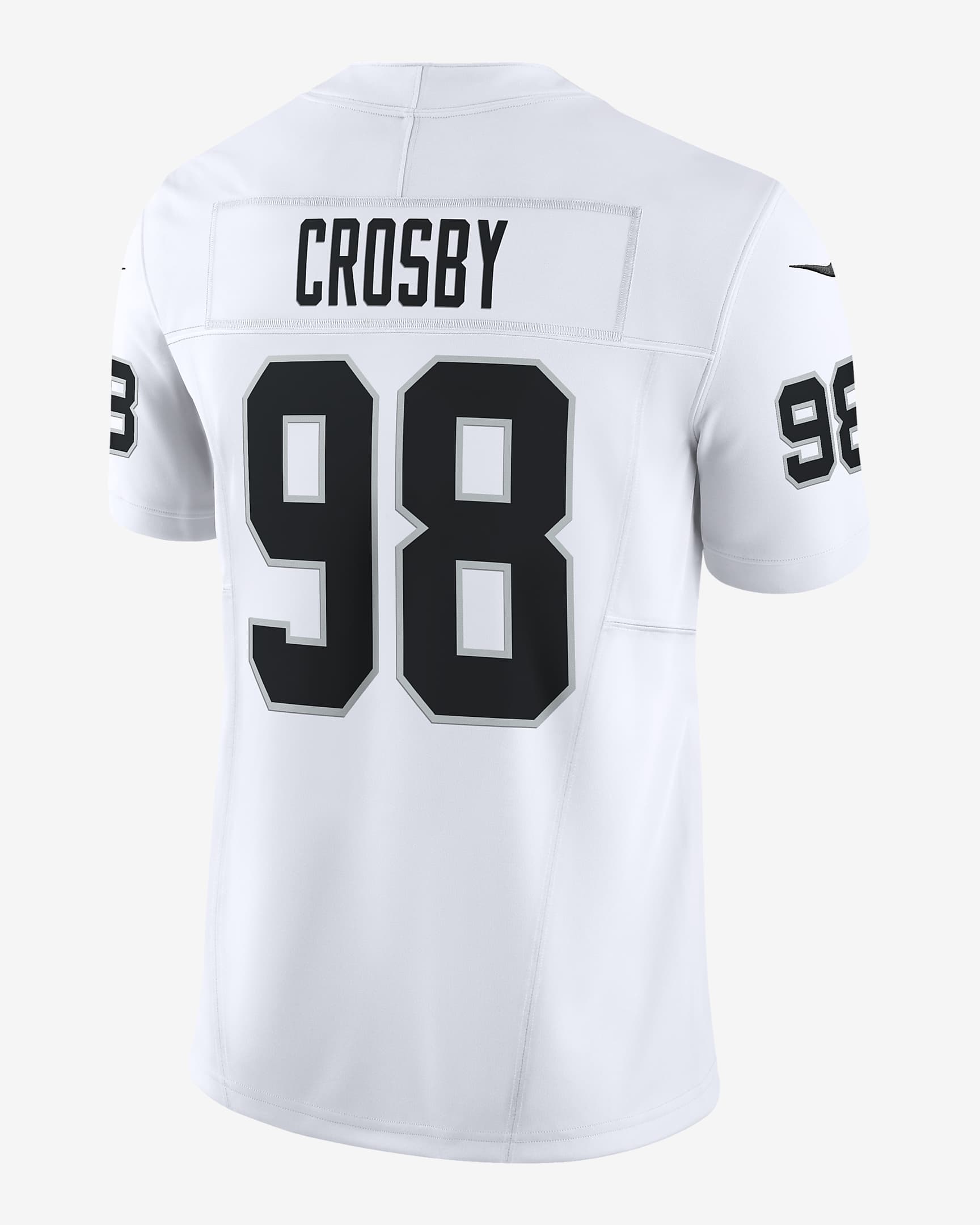 Maxx Crosby Las Vegas Raiders Men's Nike Dri-FIT NFL Limited Football ...