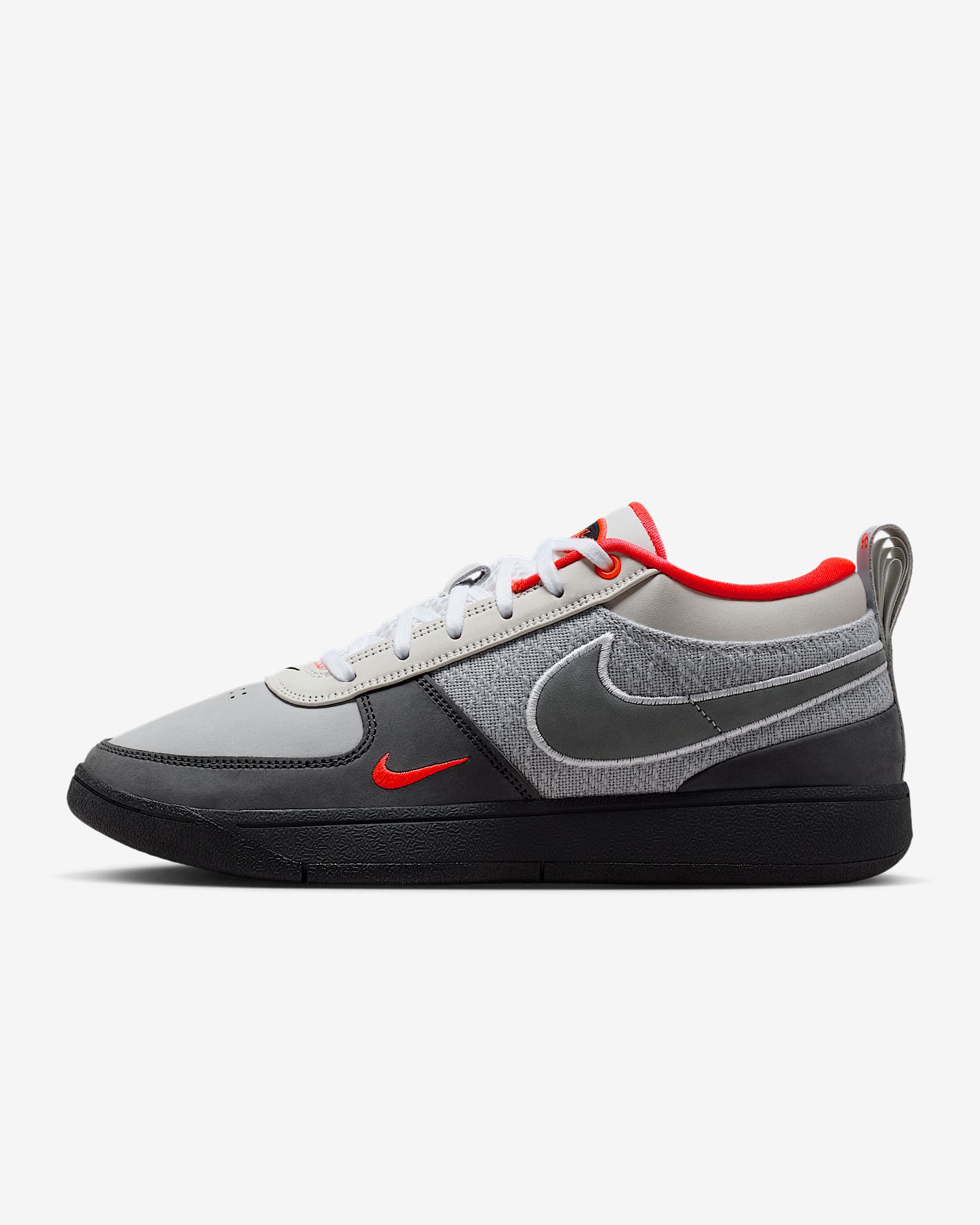 Book 1 "Solar Red" Basketball Shoes - Wolf Grey/Photon Dust/Anthracite/Cool Grey