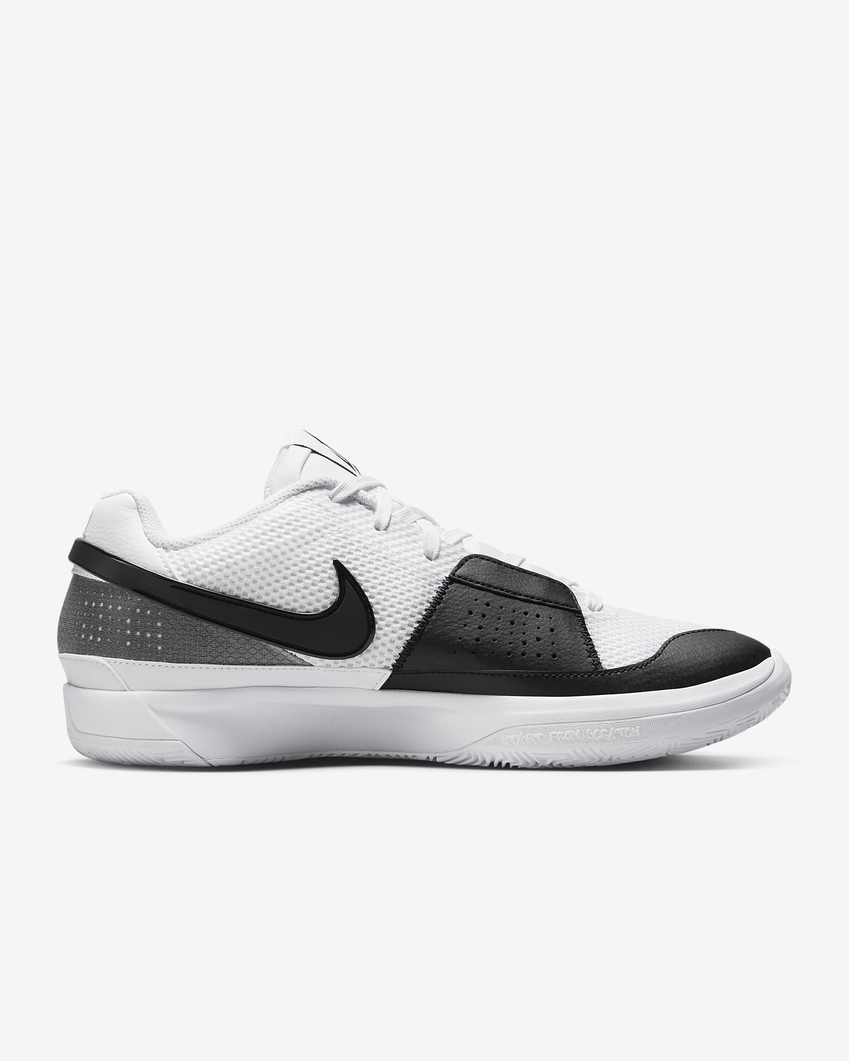 Tenis de básquetbol Ja 1 "White/Black" - Blanco/Blanco/Negro