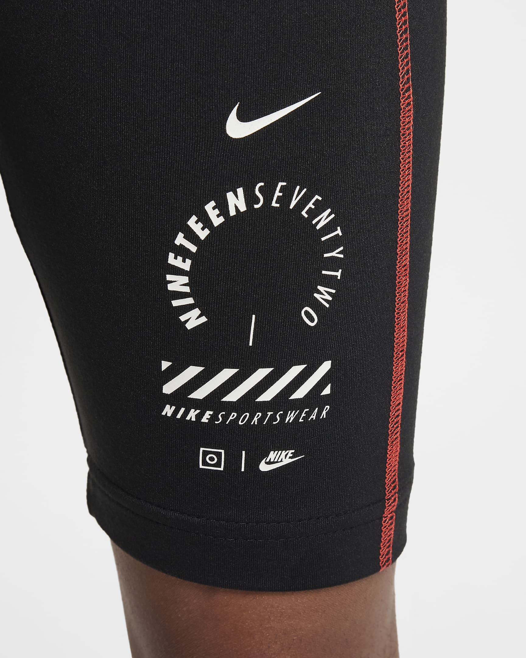 Nike Sportswear Older Kids' (Girls') 18cm (approx.) Biker Shorts - Black