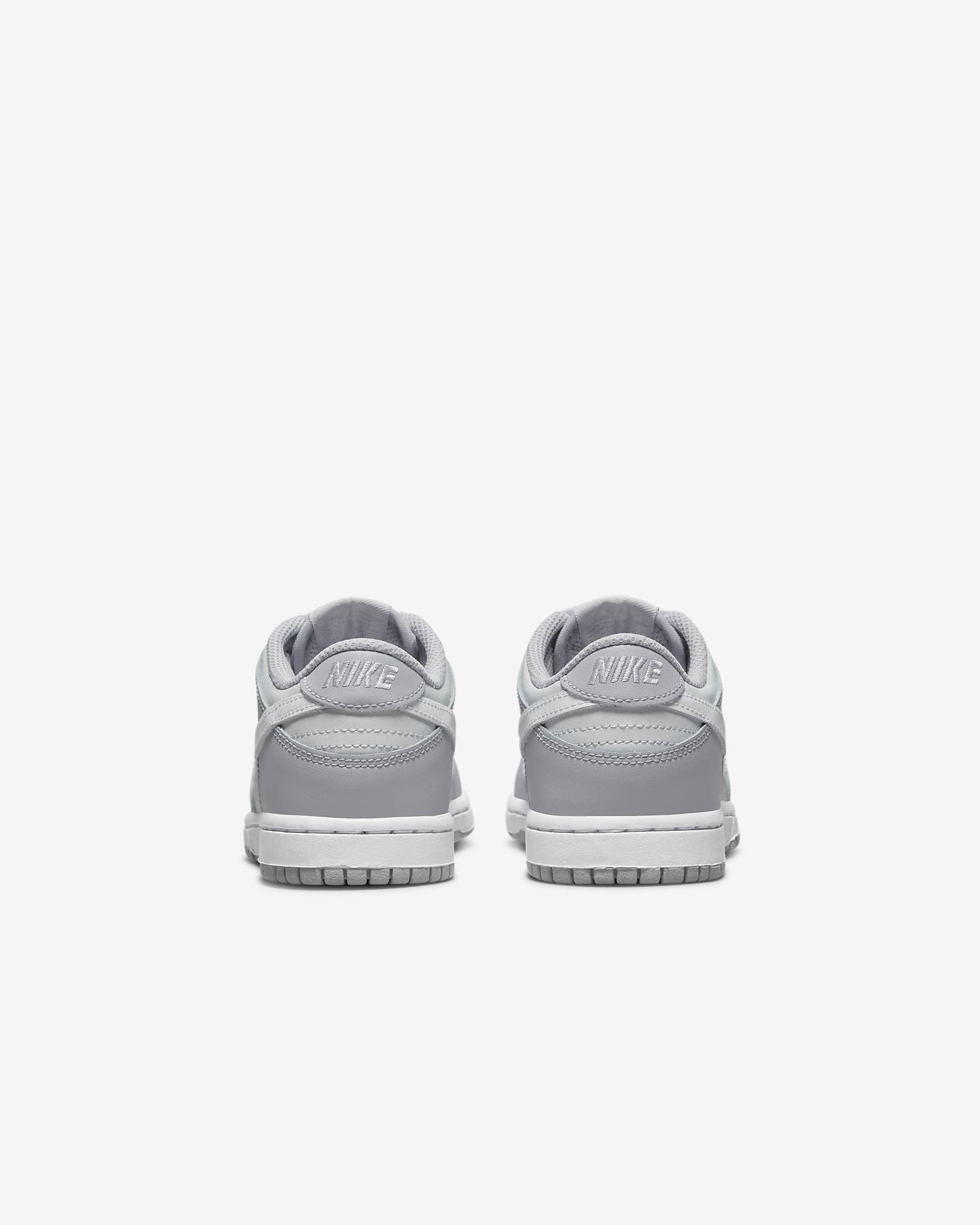 Nike Dunk Low Younger Kids' Shoes - Pure Platinum/Wolf Grey/White