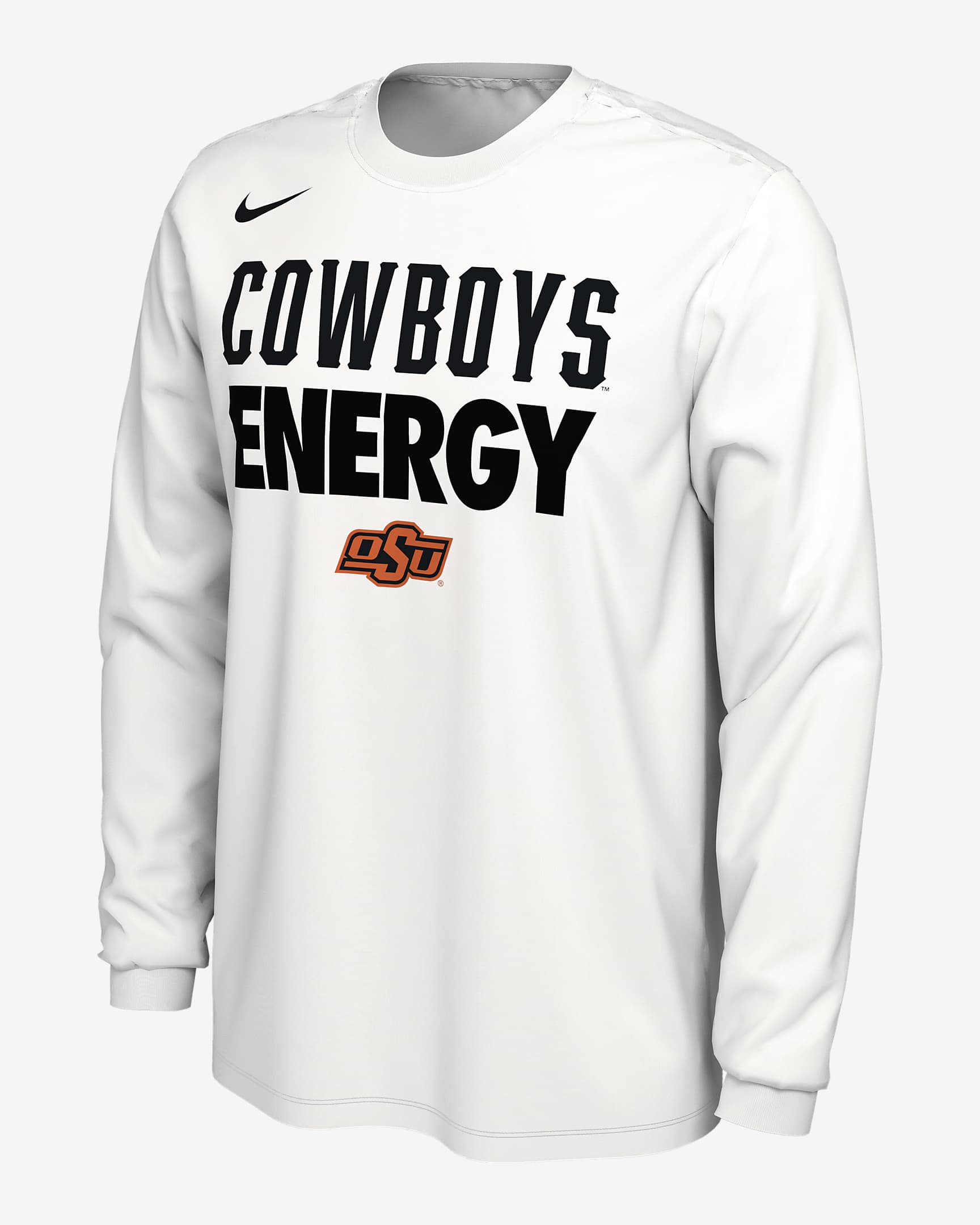 Oklahoma State Men's Nike College Long-sleeve T-shirt. Nike.com