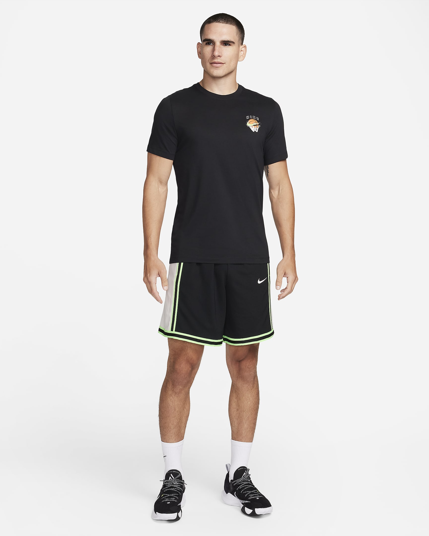 Nike Dri-FIT Men's Basketball T-shirt - Black