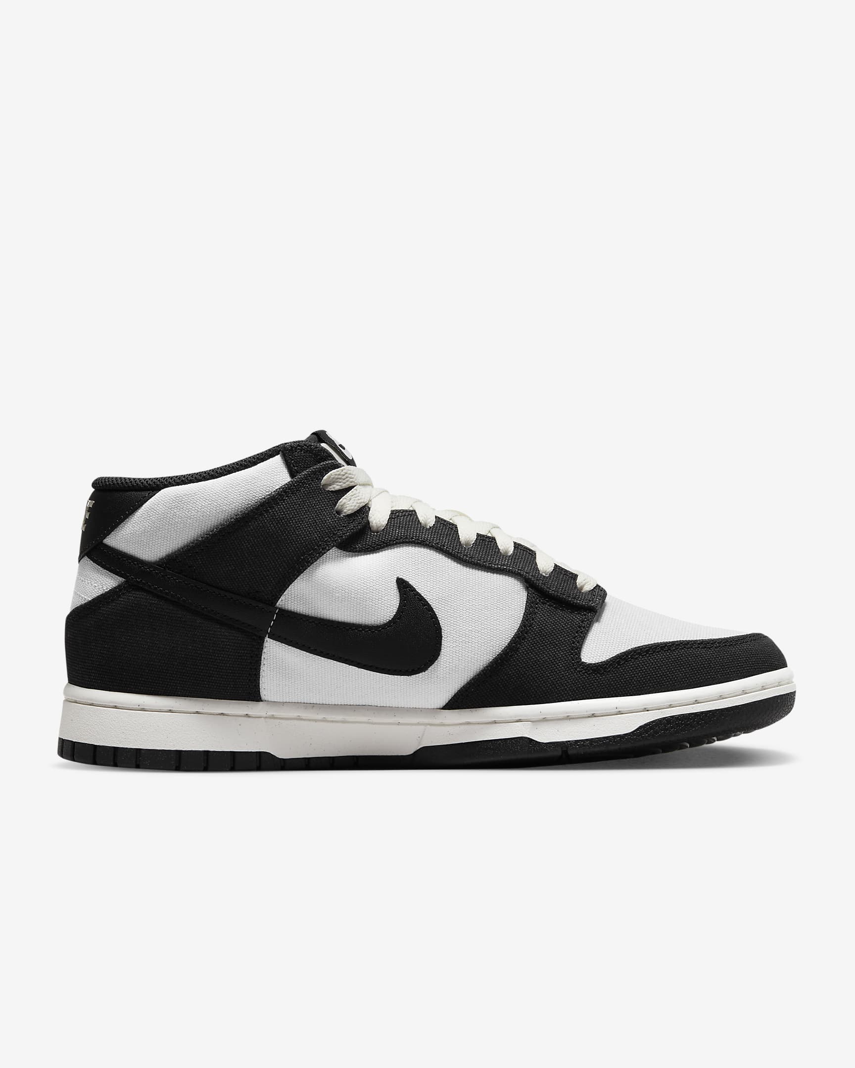 Nike Dunk Mid Men's Shoes - Sail/Sail/Black/Black