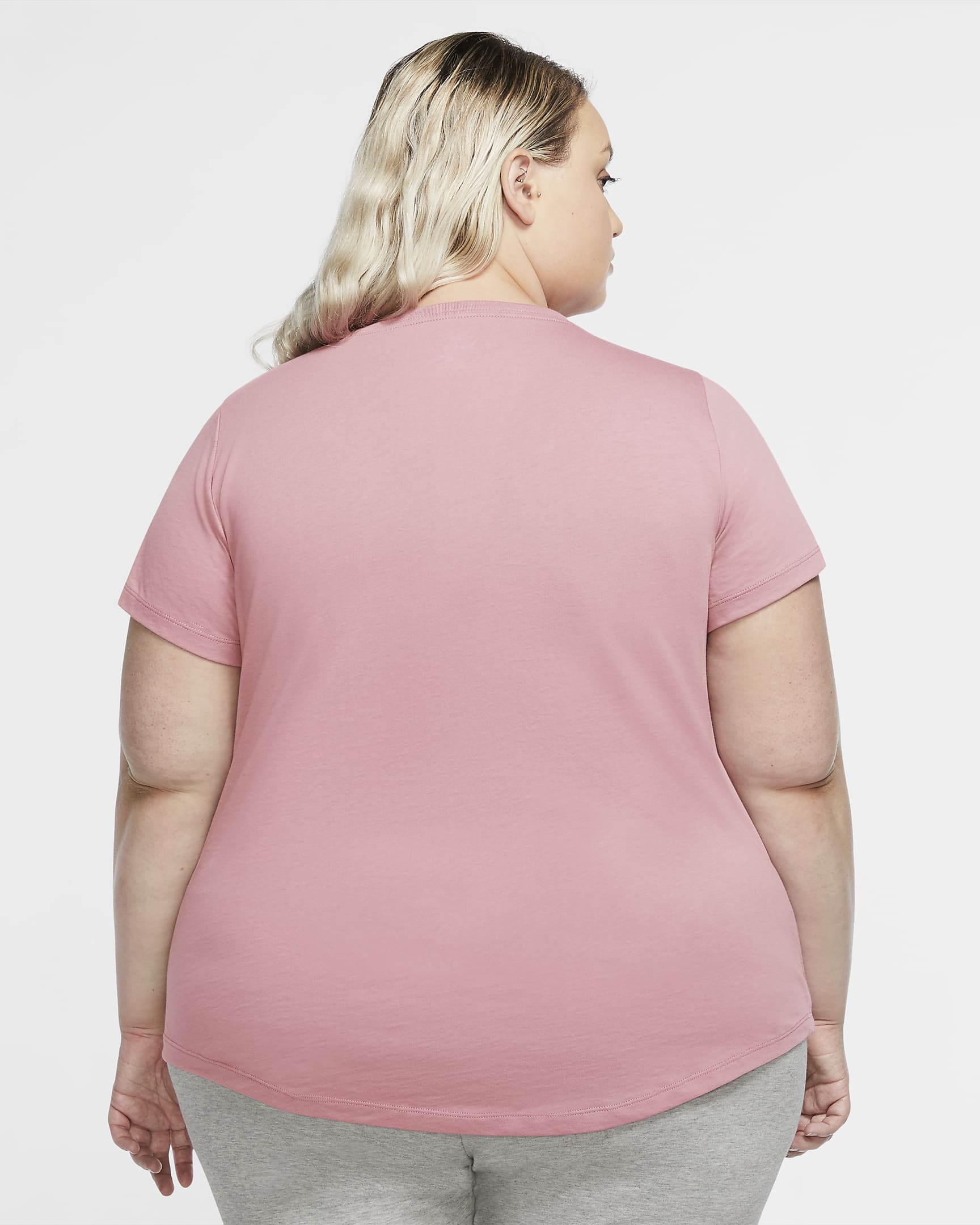 plus size pink nike shirt