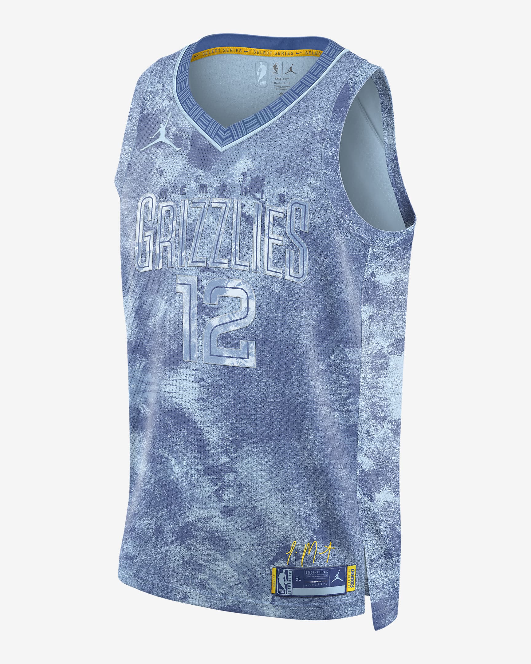 Ja Morant Memphis Grizzlies 2023 Select Series Men's Nike Dri-FIT NBA ...
