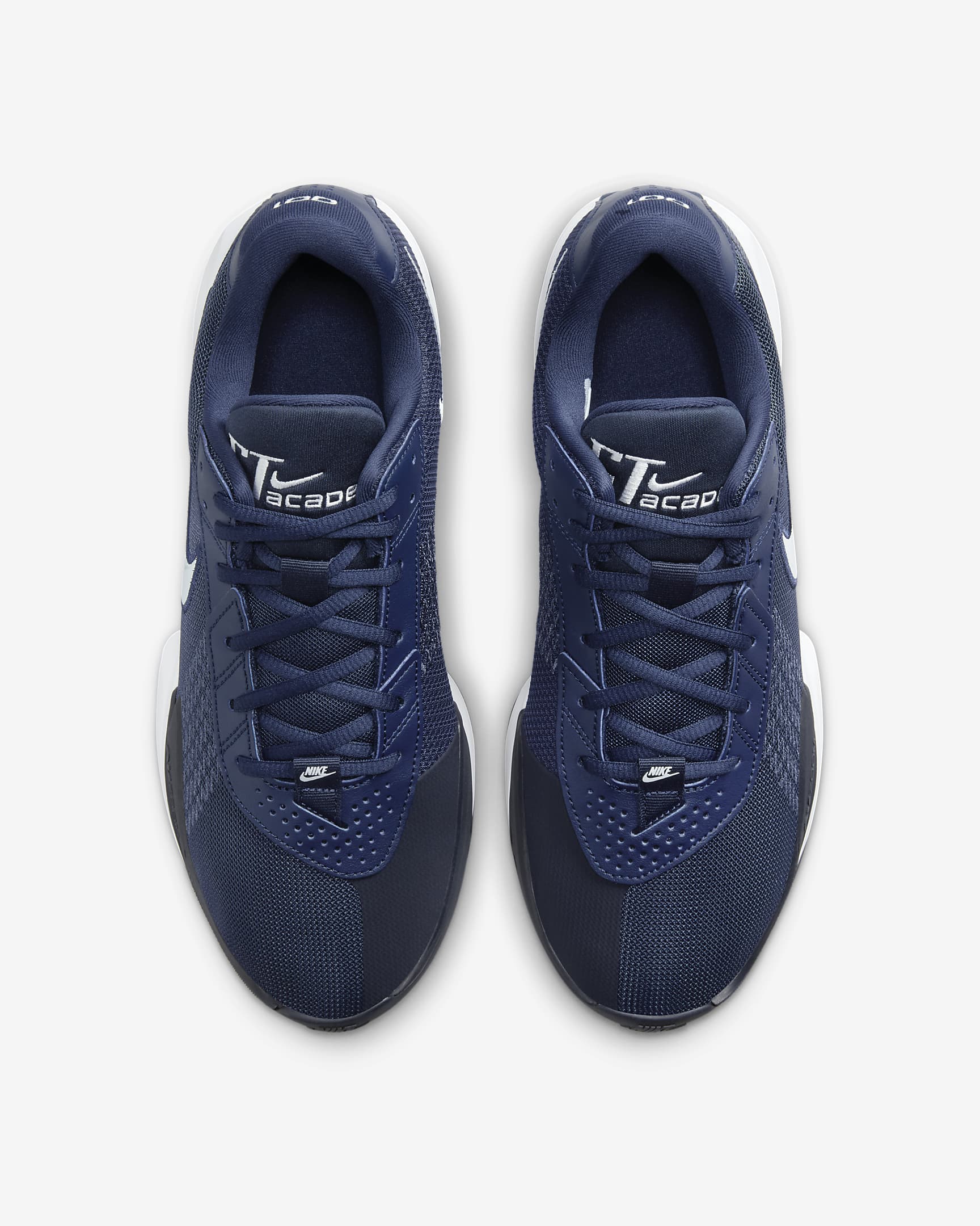 Nike G.T. Cut Academy (Team Bank) Basketball Shoes - College Navy/Dark Obsidian/Thunder Blue/White