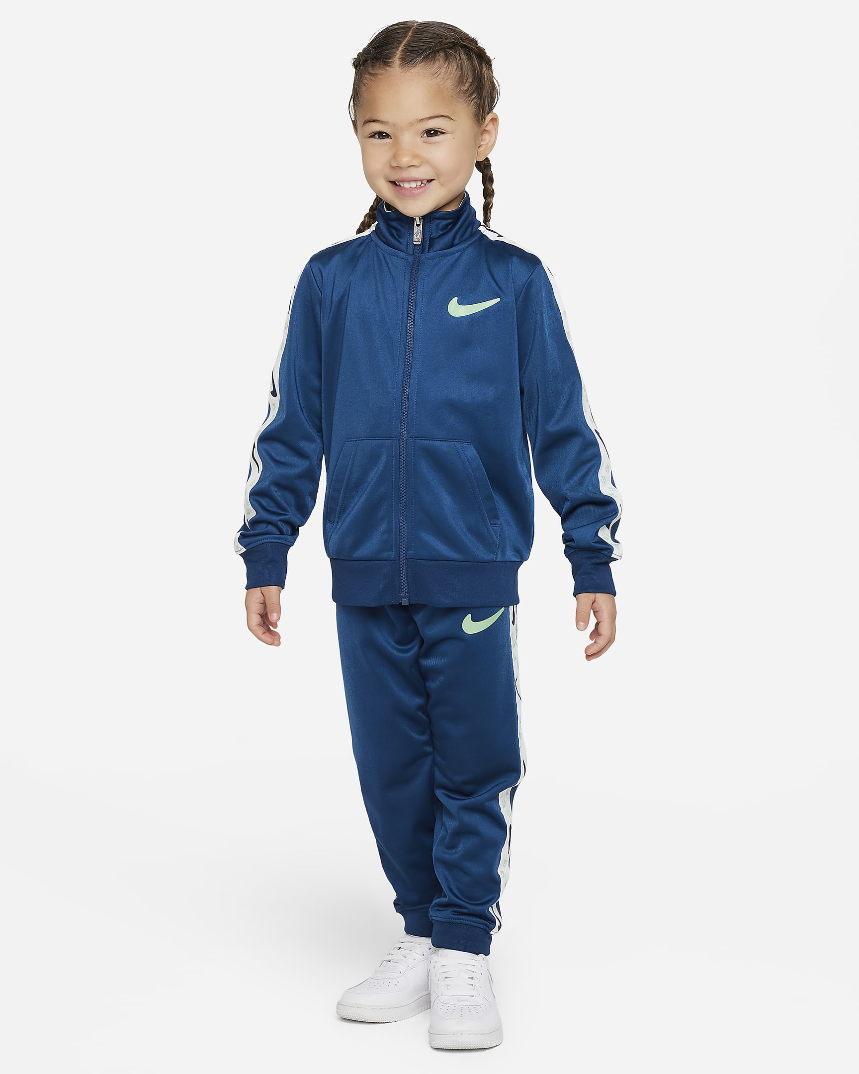 Nike Track Pack Tricot Set Little Kids' Tracksuit - Valerian Blue