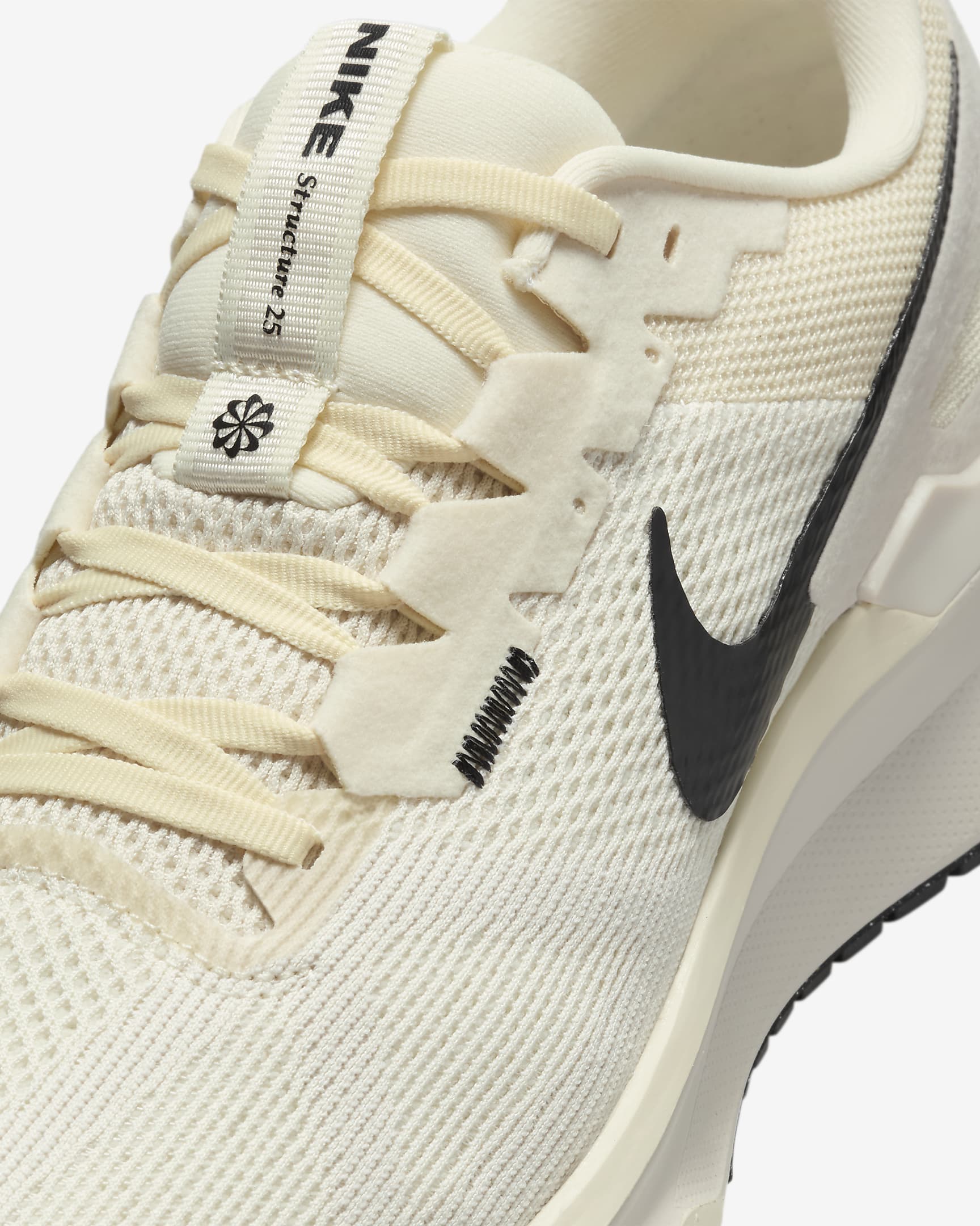 Tenis de correr en pavimento para hombre Nike Structure 25 - Leche de coco/Fantasma/Marrón verdoso claro/Negro