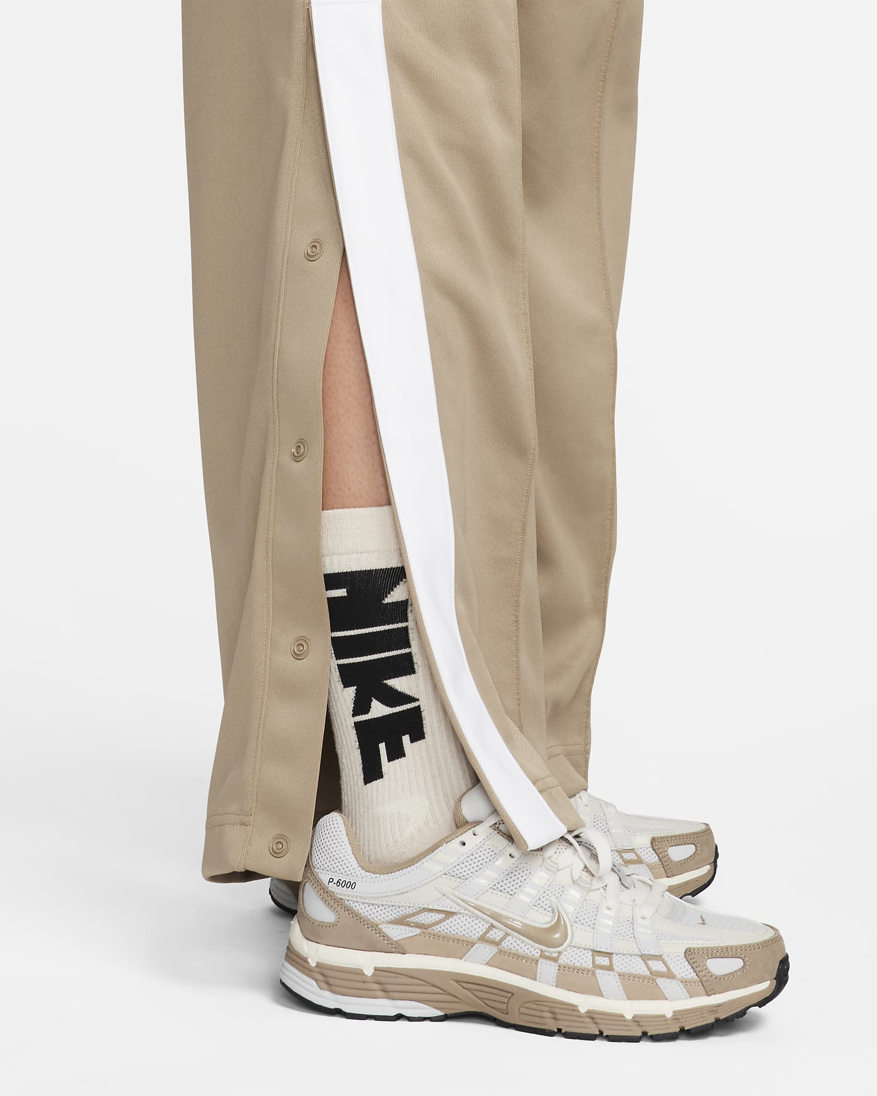 Nike Sportswear Women's Pants - Khaki/White