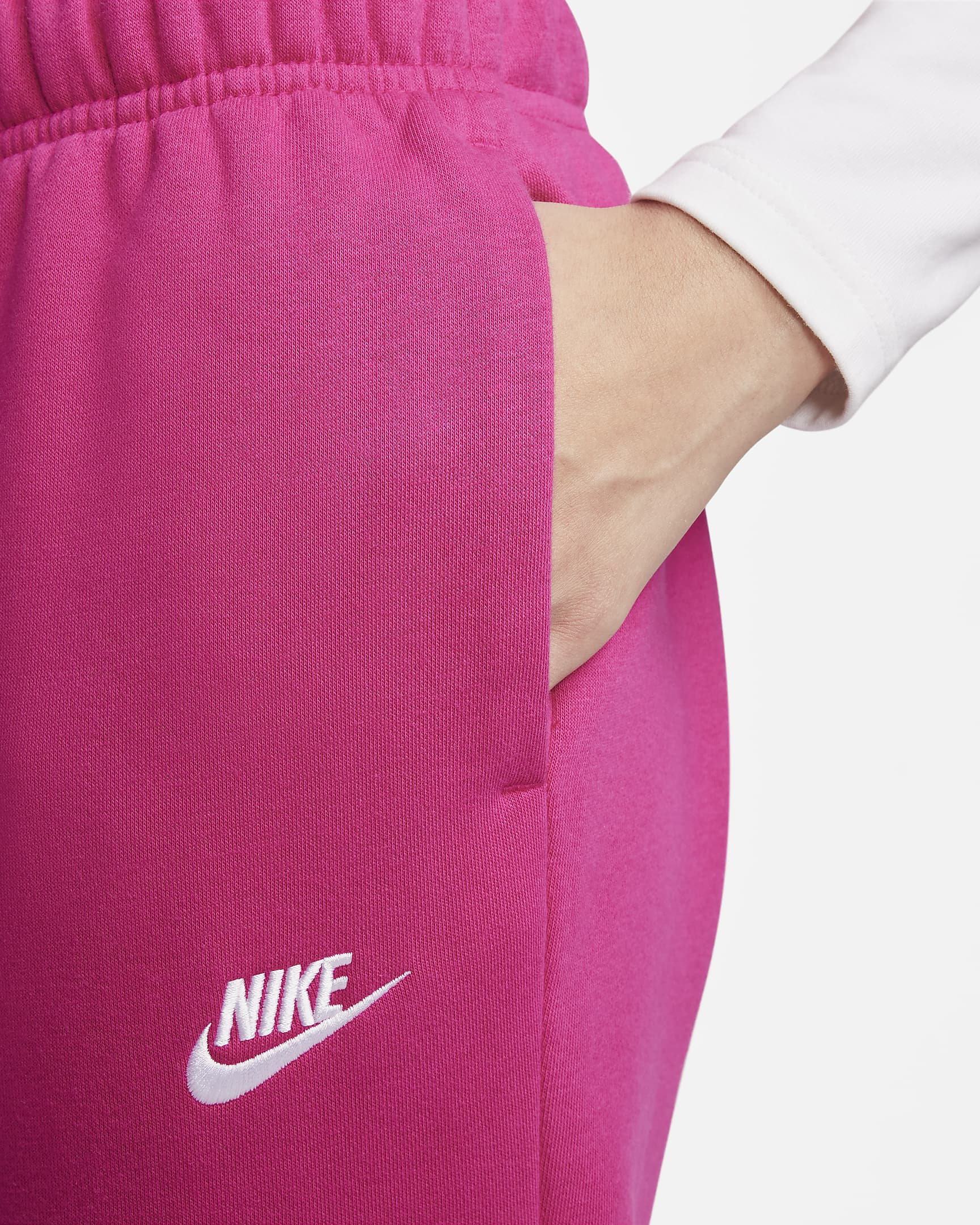 Nike Sportswear Club Fleece Womens Mid Rise Joggers Nike Lu