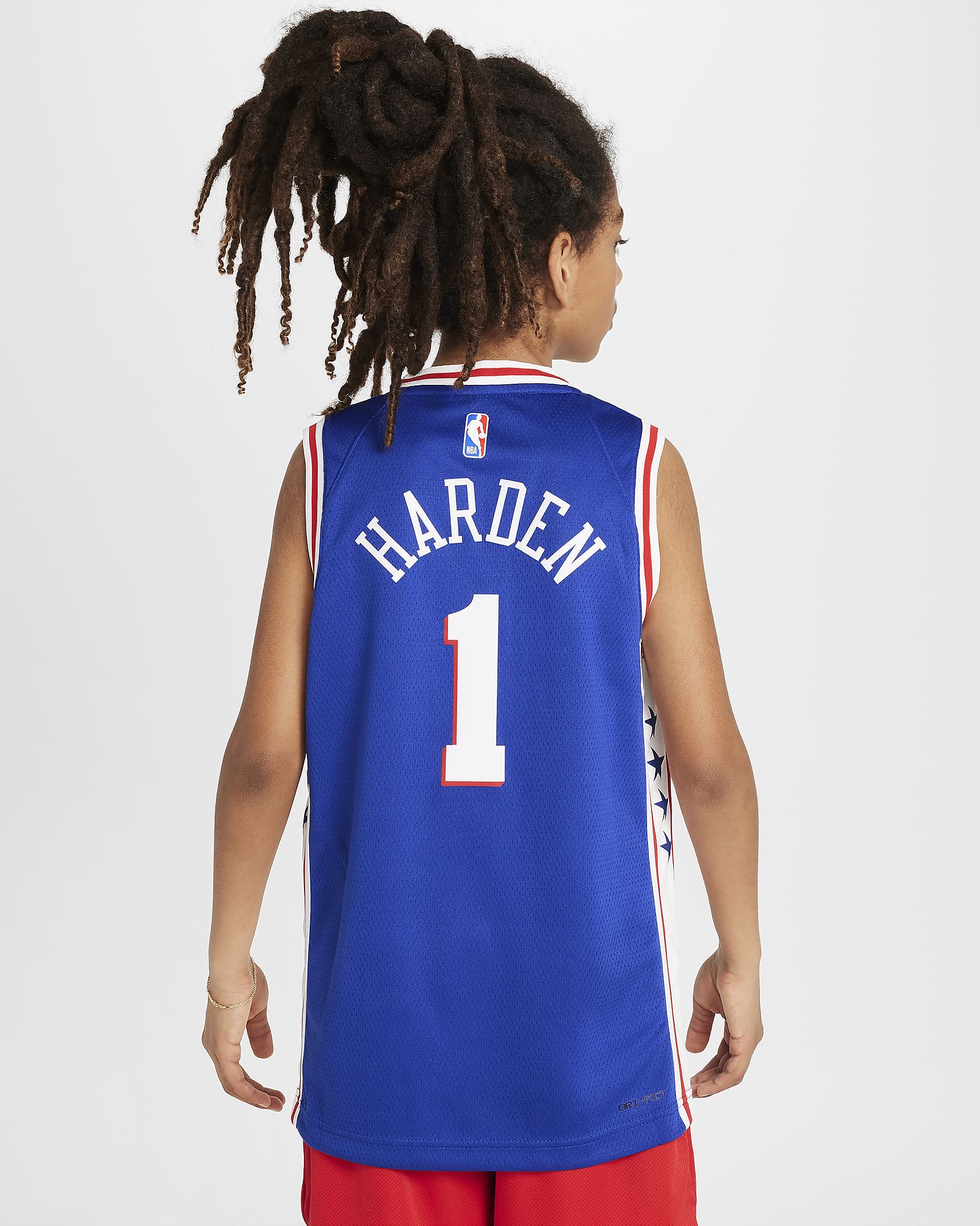 James Harden Philadelphia 76ers 2022/23 Icon Edition Older Kids' (Boys ...