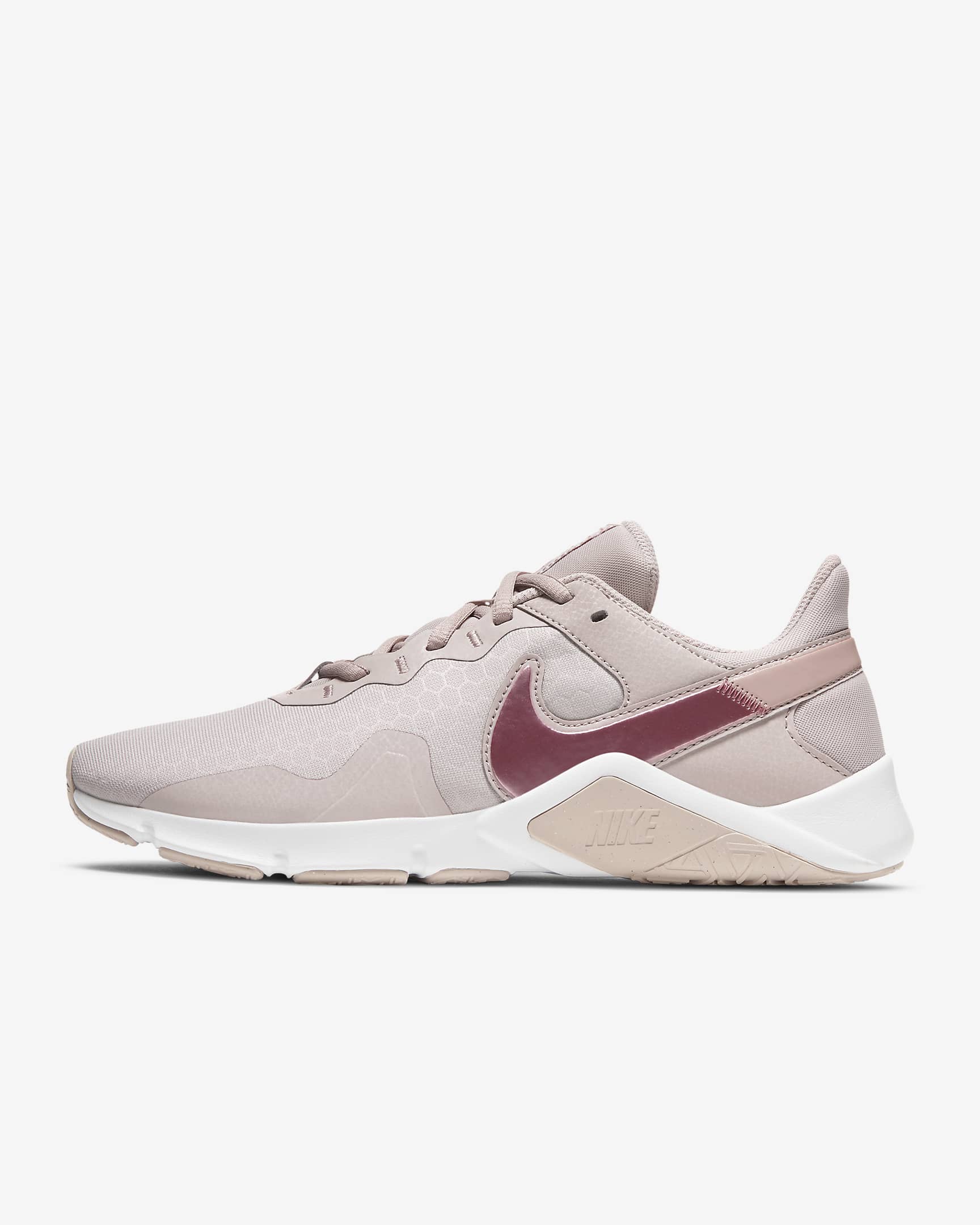 Tenis de entrenamiento para mujer Nike Legend Essential 2 - Violeta platino/Malva piedra/Blanco/Baya del desierto