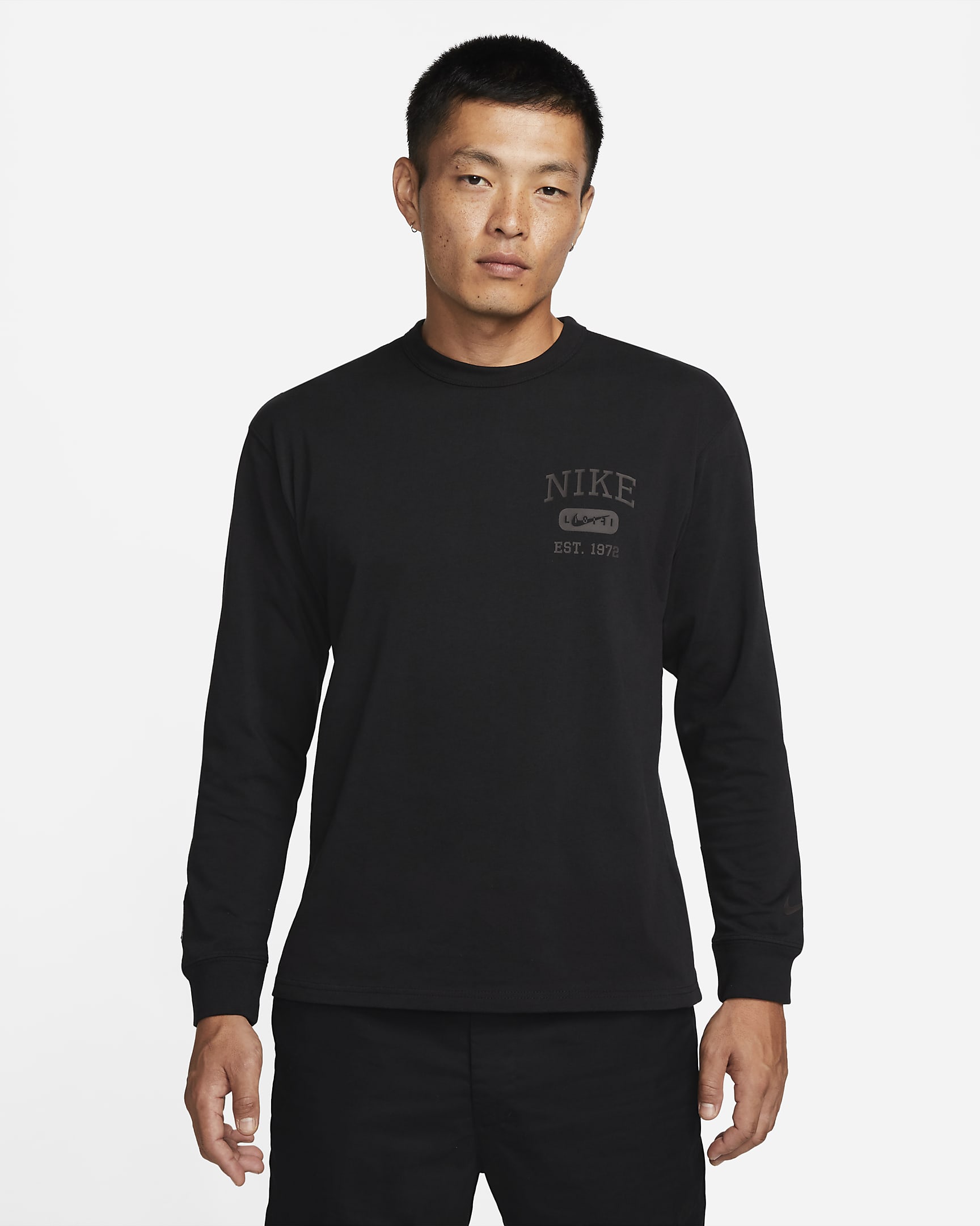 ナイキ スポーツウェア メンズ ロングスリーブ Max90 Tシャツ - ブラック/ヘンプ/ブラック