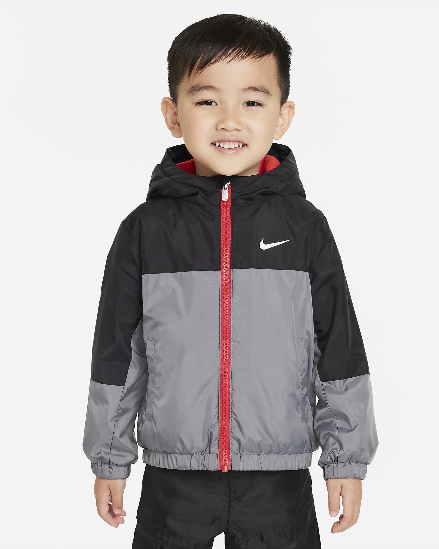 Nike Fleece Lined Woven Jacket Toddler Jacket. Nike LU