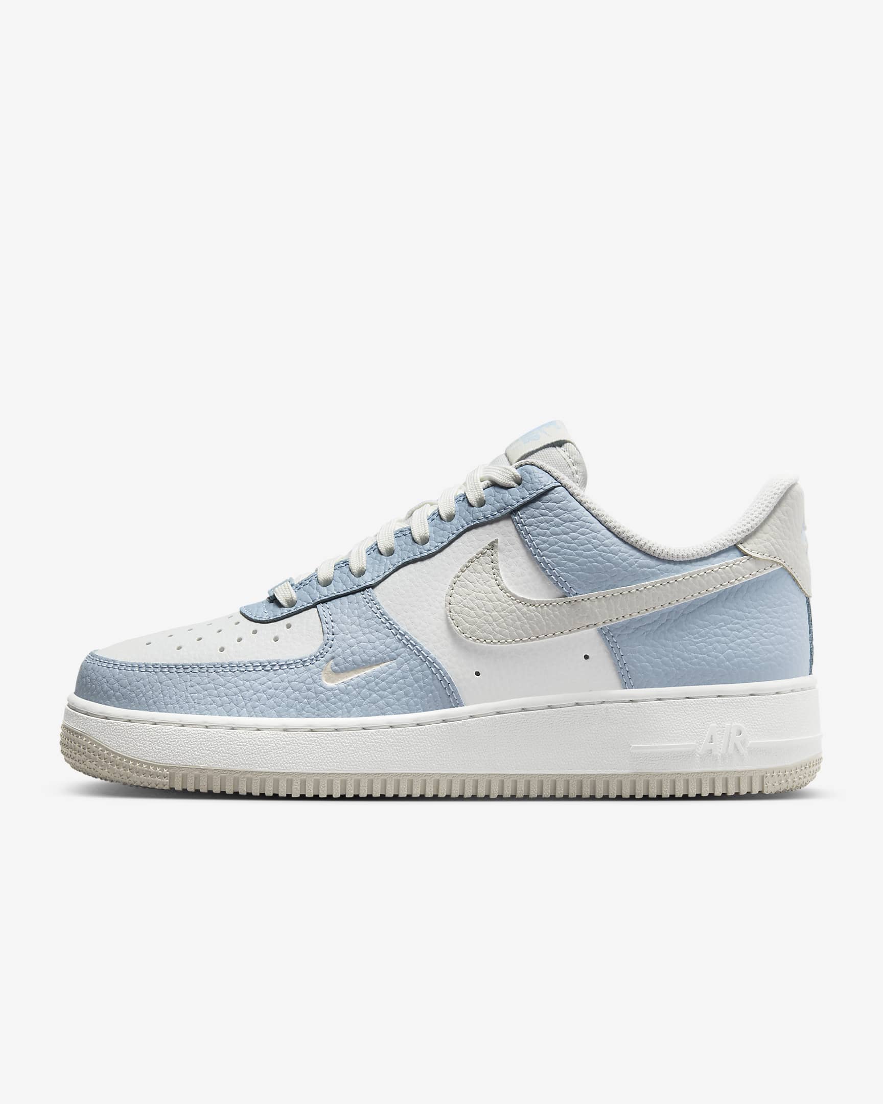 Sapatilhas Nike Air Force 1 '07 para mulher - Azul Armony claro/Branco Summit/Light Bone