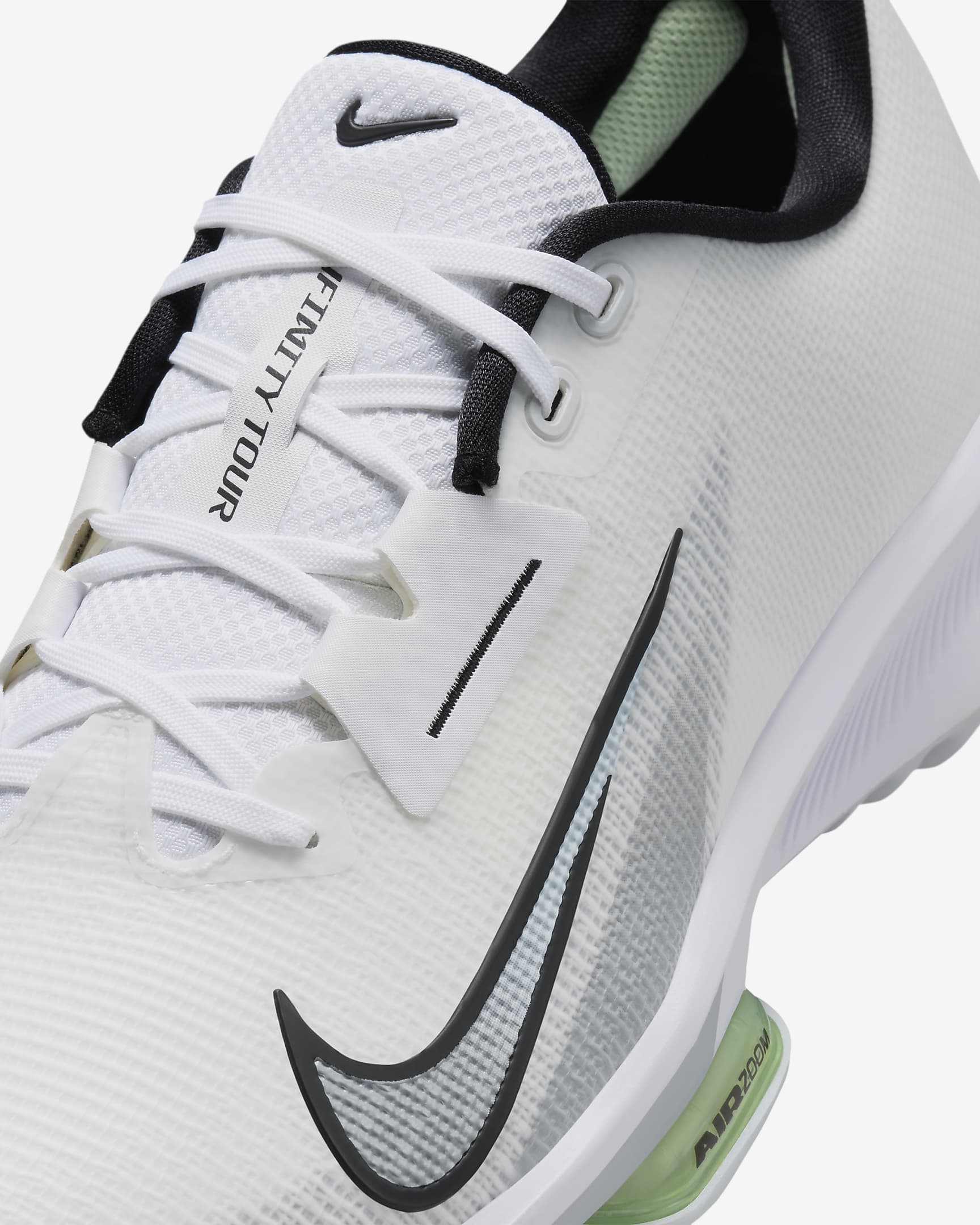 Nike Infinity Tour 2 Golf Shoes - White/Vapour Green/Pure Platinum/Black