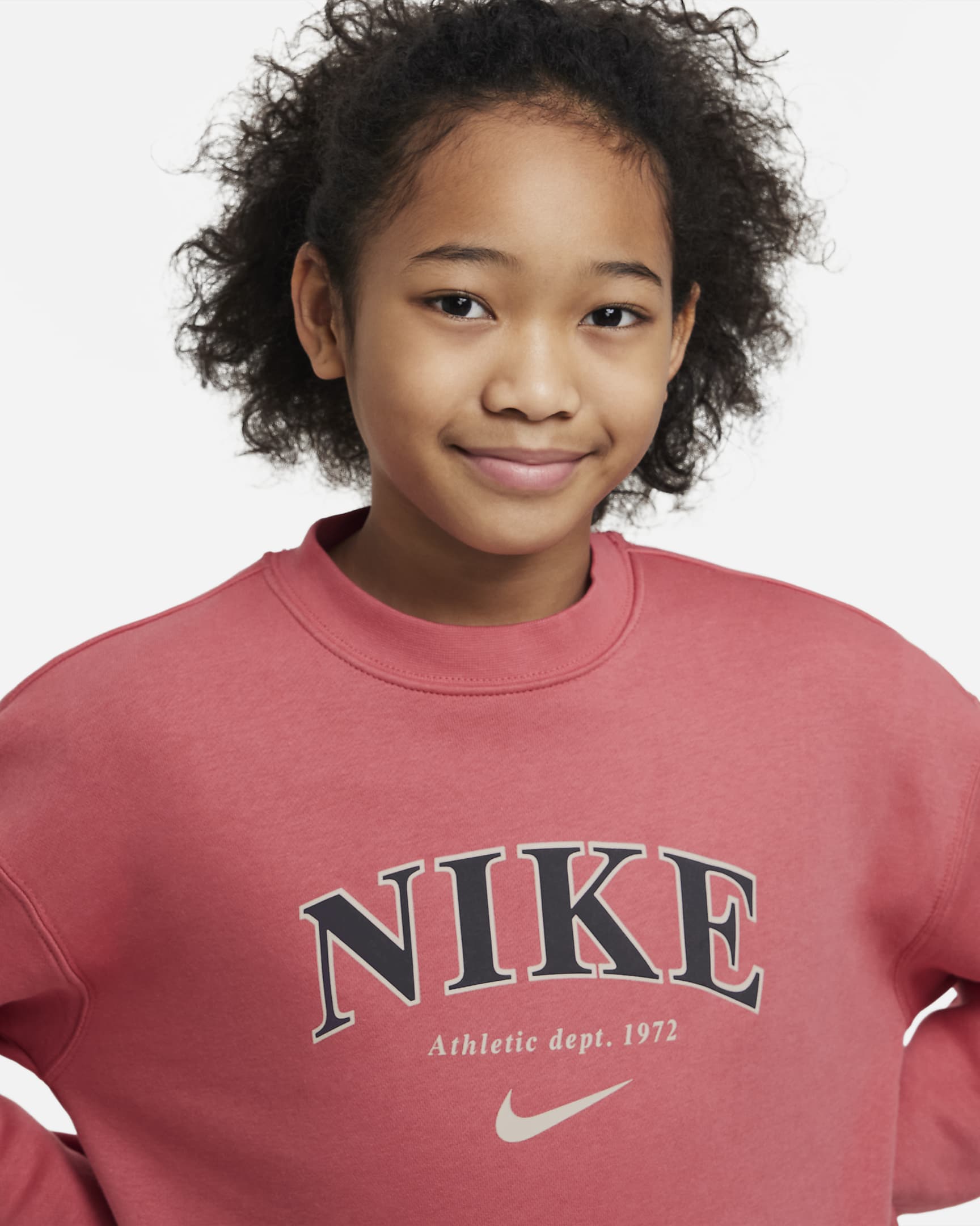 Sweat oversize Nike Sportswear pour ado (fille). Nike CH