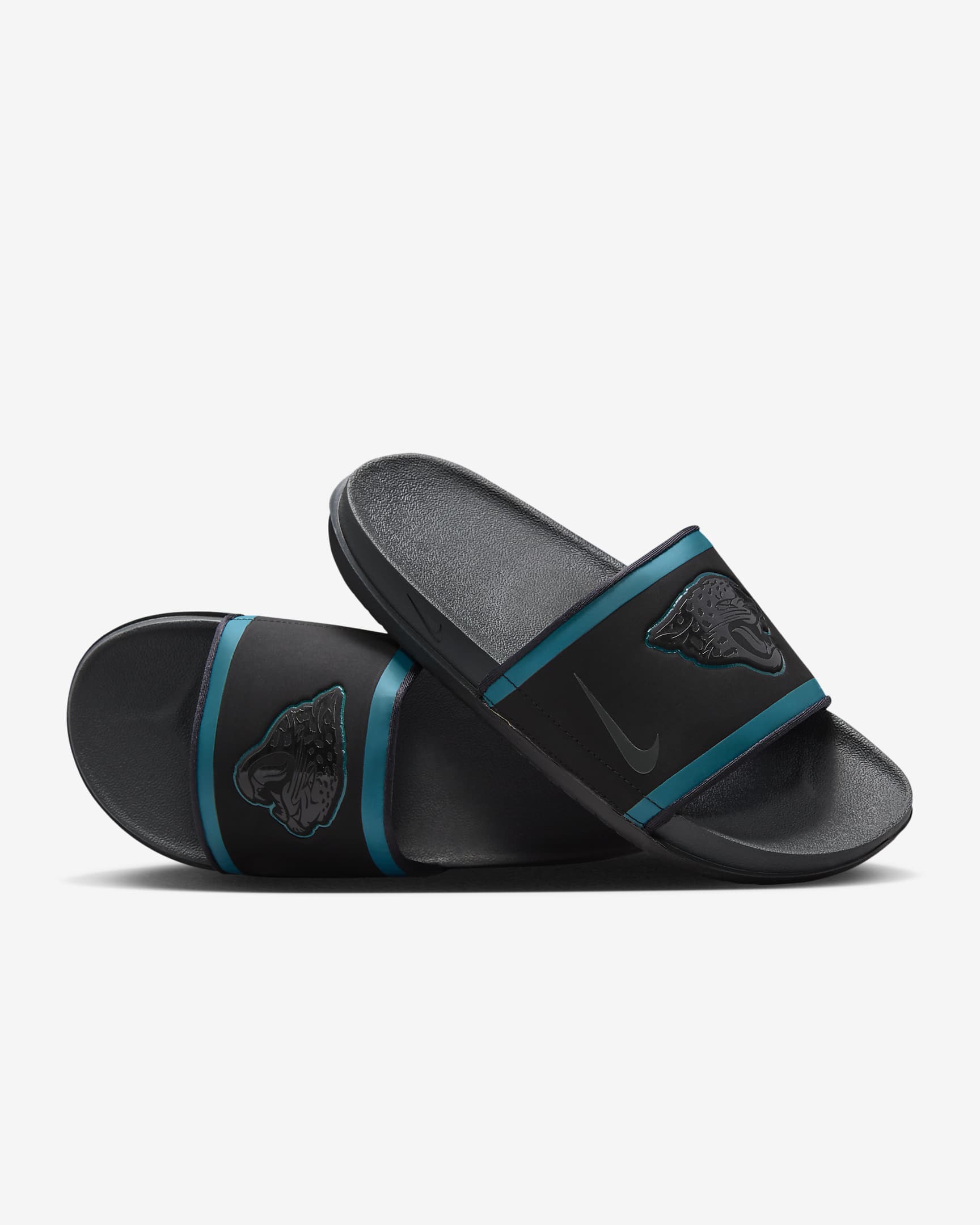 Nike Offcourt (NFL Jacksonville Jaguars) Slide - Black/Blustery/Ochre/Anthracite