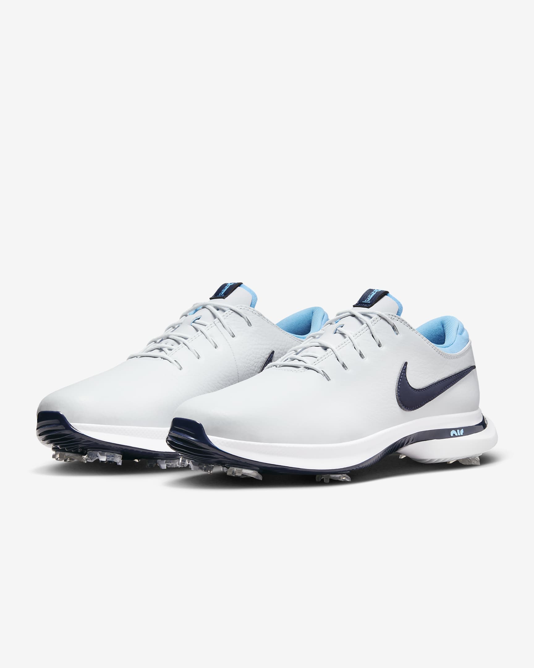 Nike Air Zoom Victory Tour 3 Men's Golf Shoes - Pure Platinum/White/Aquarius Blue/Obsidian