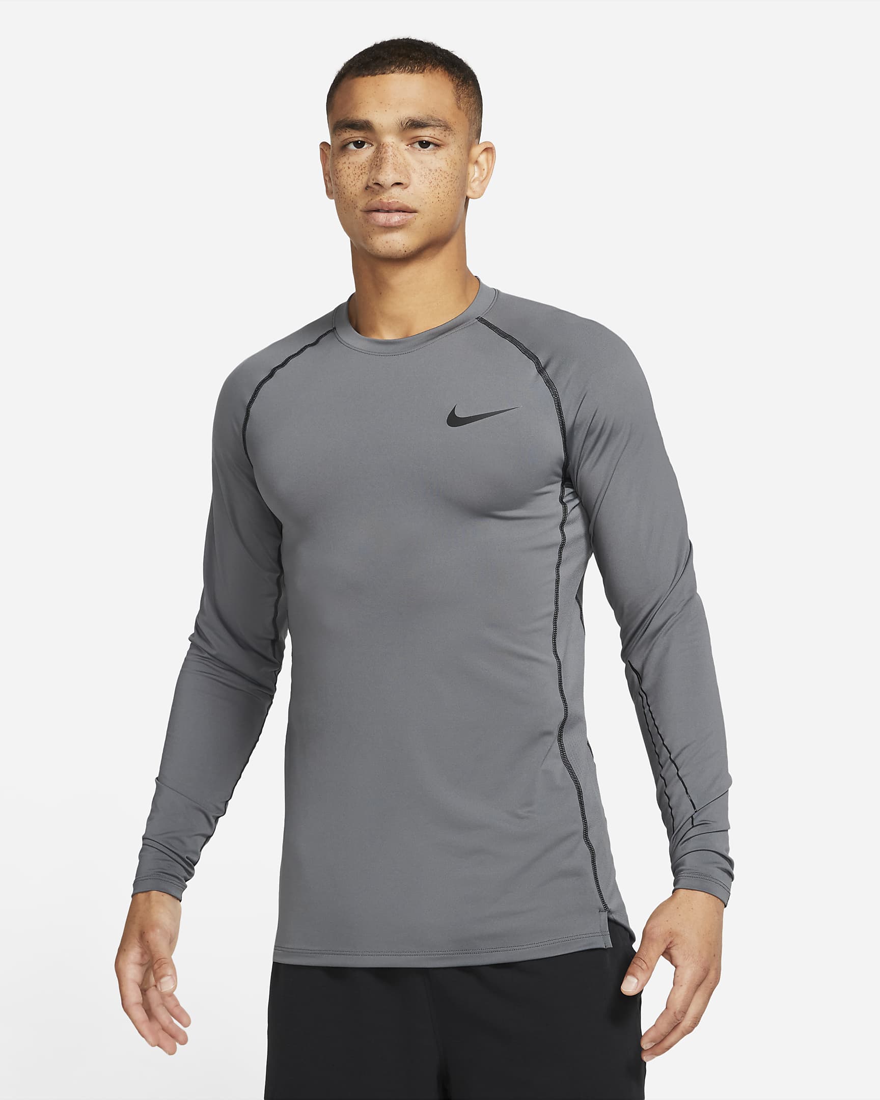 Nike Pro Dri-FIT Men's Slim Fit Long-Sleeve Top. Nike.com