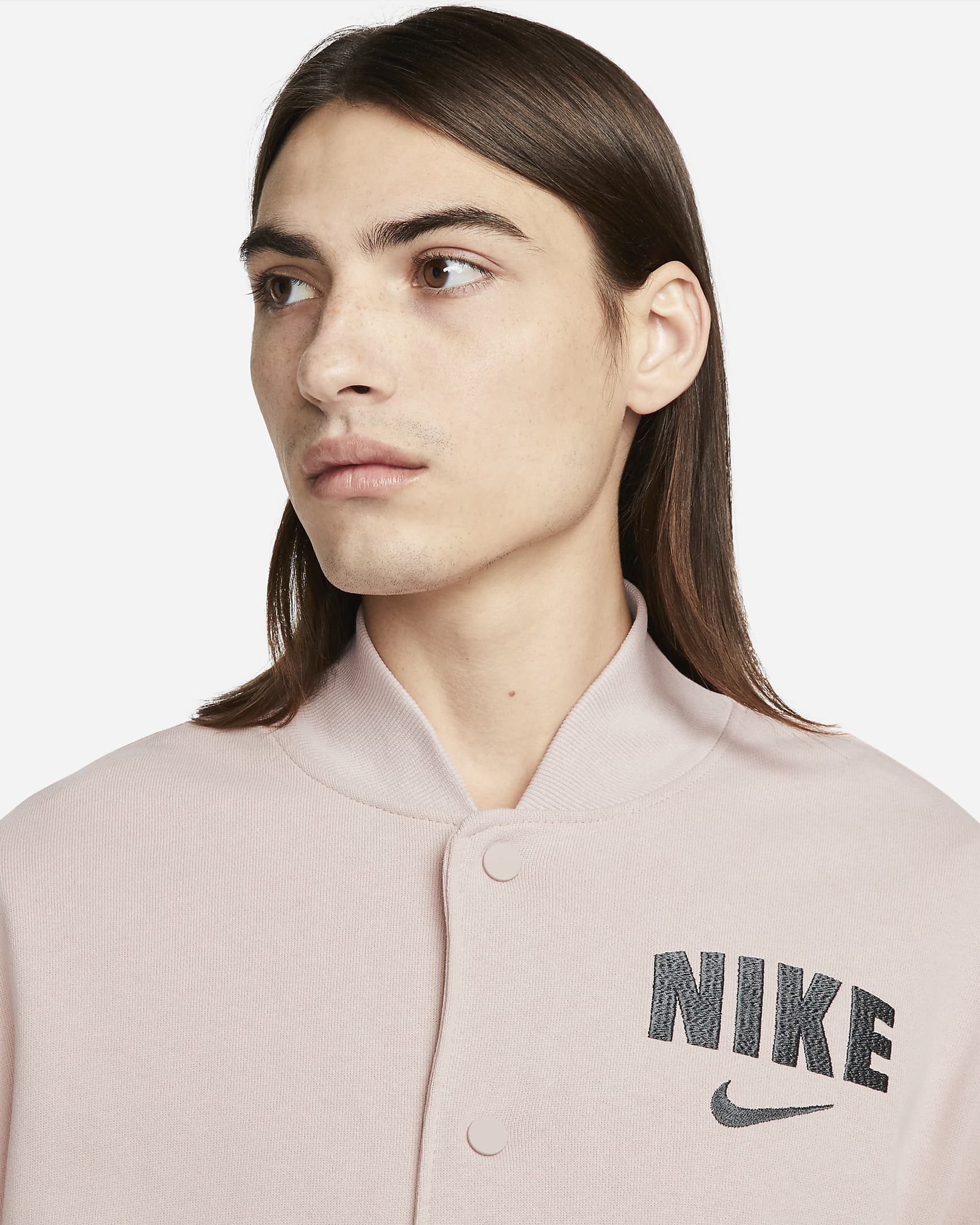 Nike Sportswear Men's Retro Fleece Varsity Jacket. Nike UK