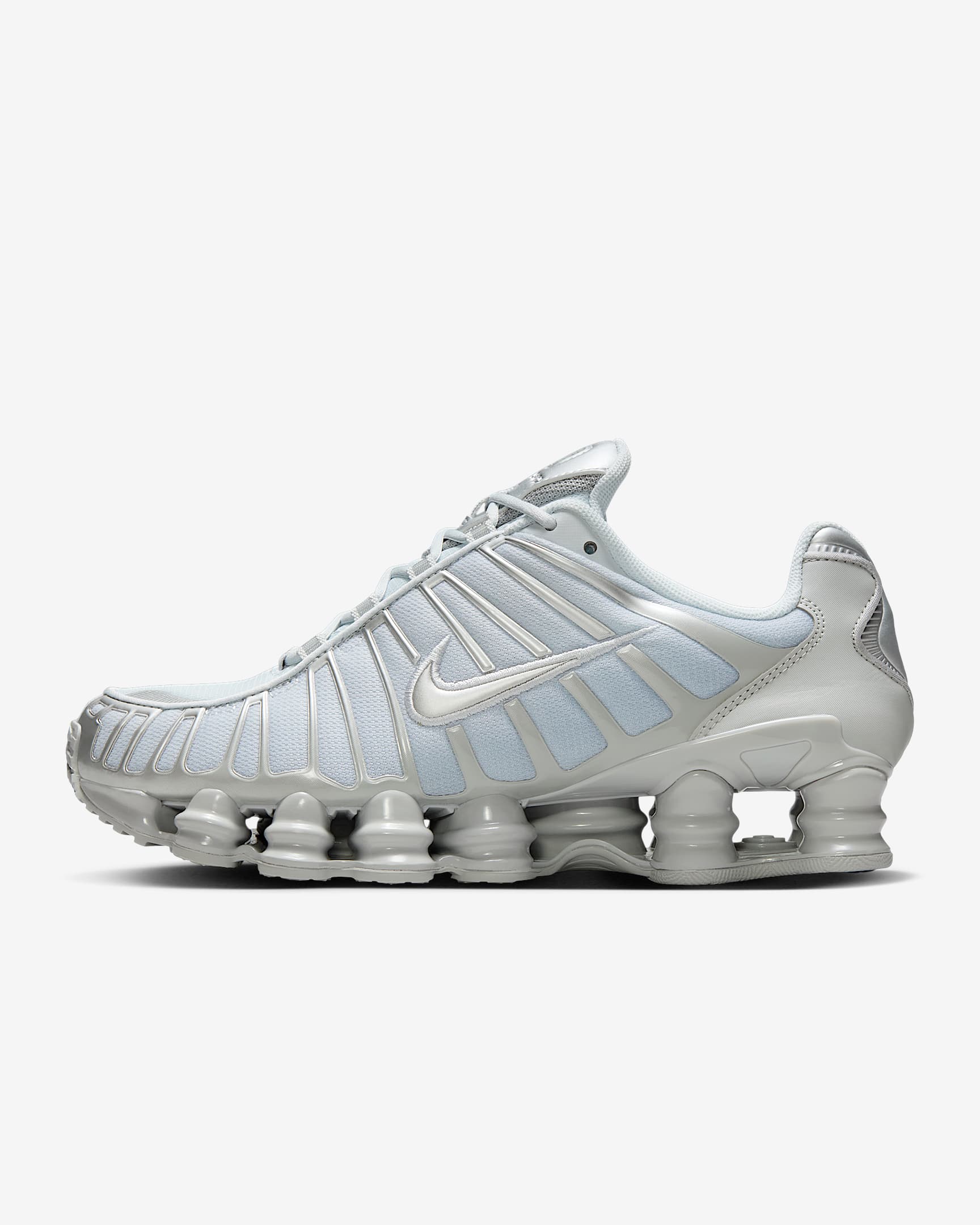 Nike Shox TL Women's Shoes - Pure Platinum/Smoke Grey/Metallic Silver