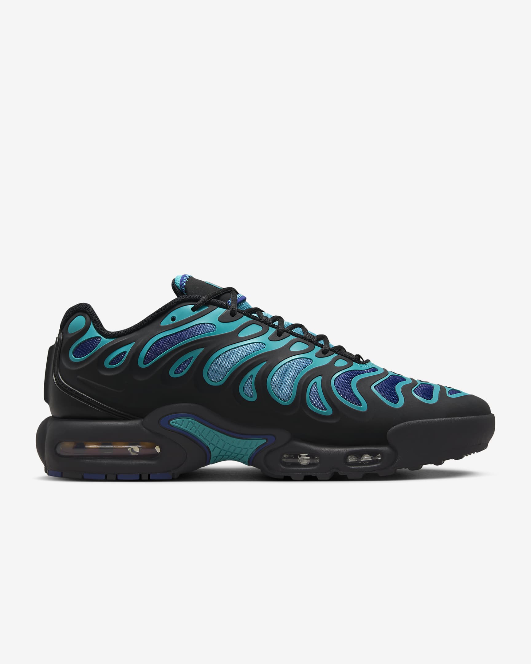 Nike Air Max Plus Drift Herrenschuhe - Schwarz/Deep Royal Blue/Baltic Blue/Dusty Cactus