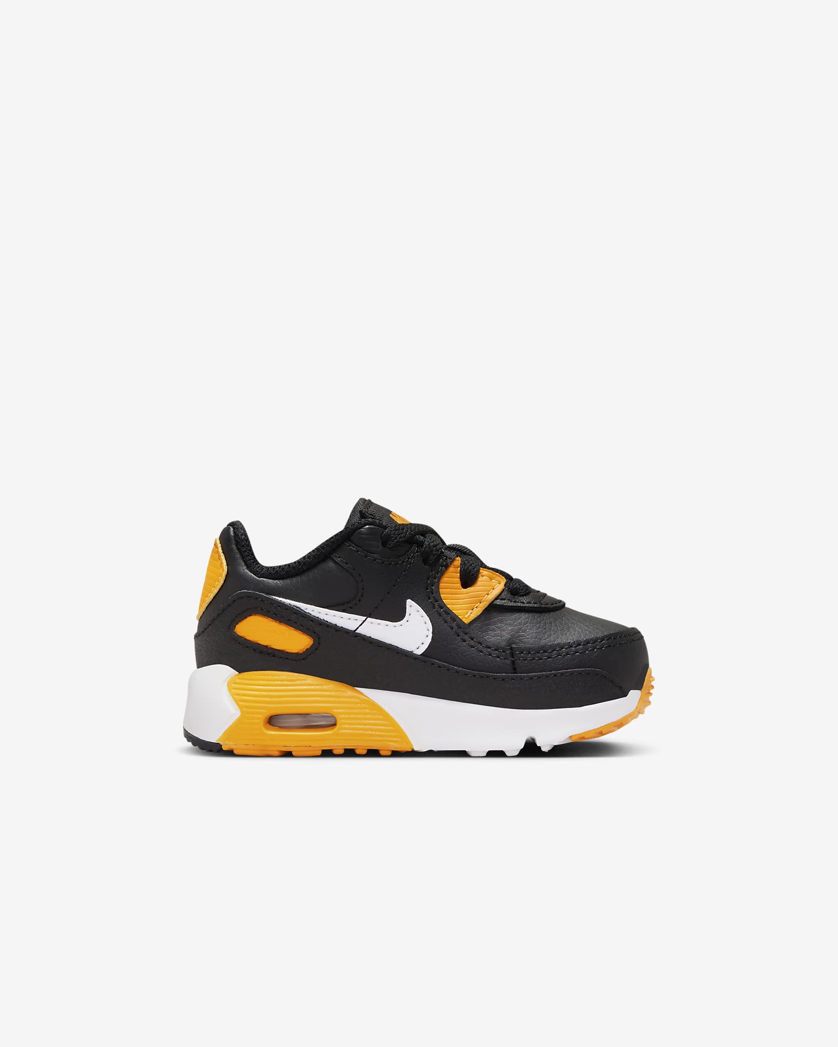 Chaussure Nike Air Max 90 LTR pour Bébé et Petit enfant - Noir/University Gold/Blanc