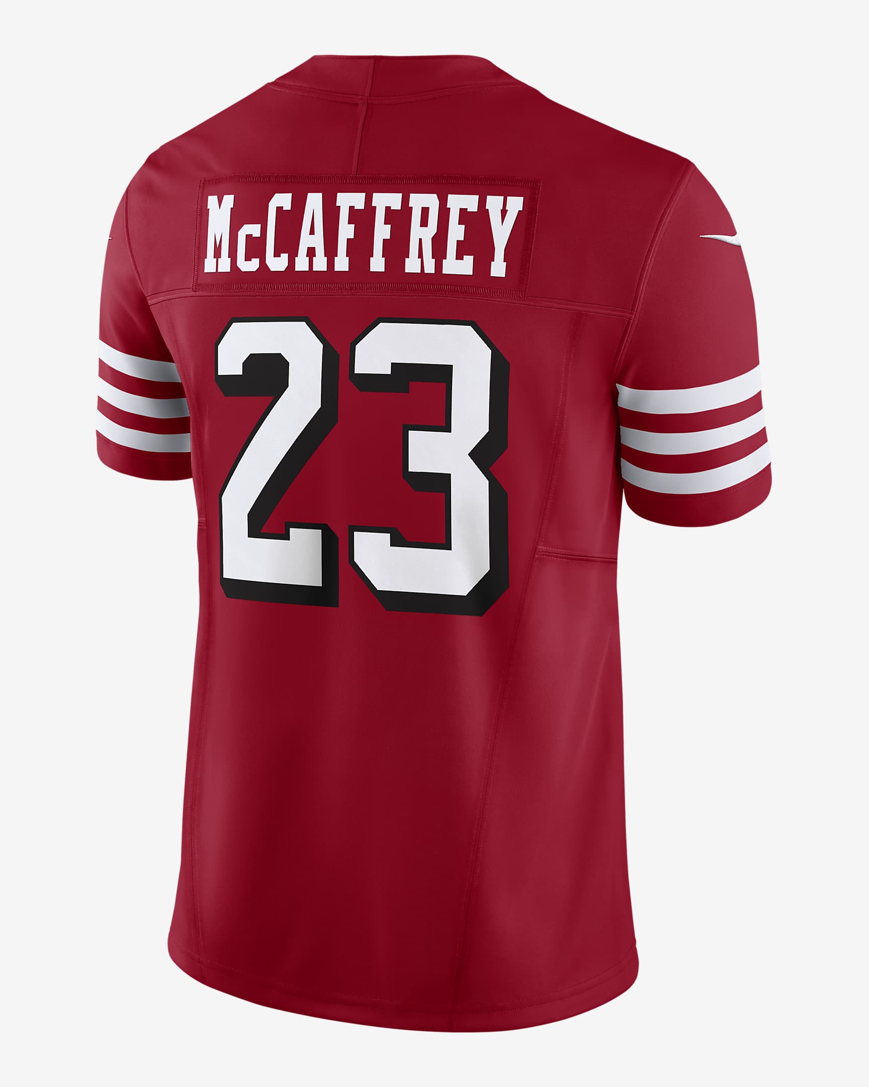 Jersey de fútbol americano Nike Dri-FIT de la NFL Limited para hombre Christian McCaffrey San Francisco 49ers - Rojo