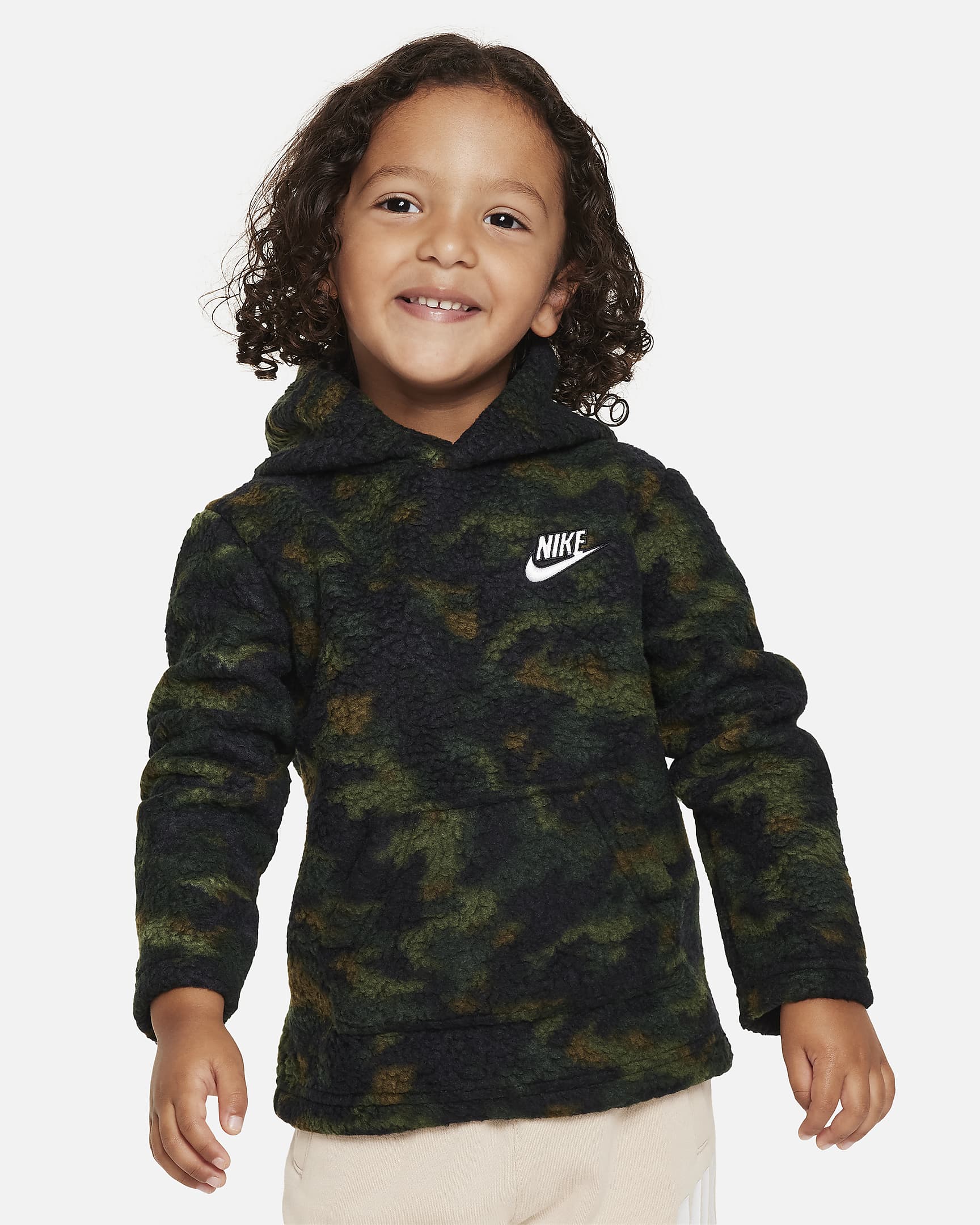 Nike Sportswear Sherpa Pullover Hoodie Toddler Hoodie. Nike.com