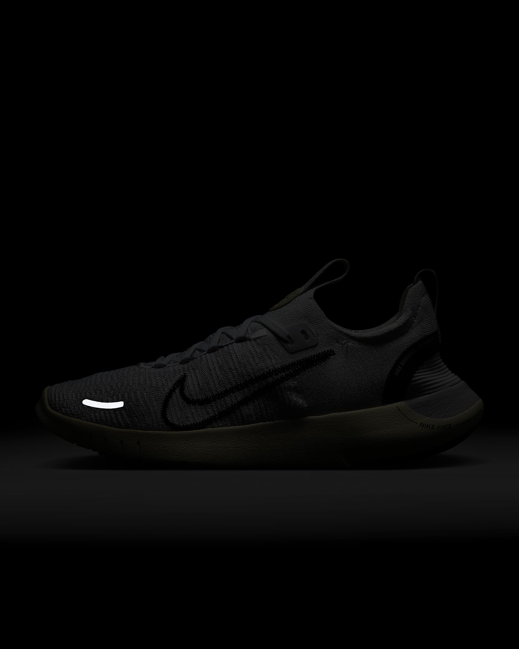 Löparsko för hårt underlag Nike Free RN NN för kvinnor - Vit/Coconut Milk/Photon Dust/Svart