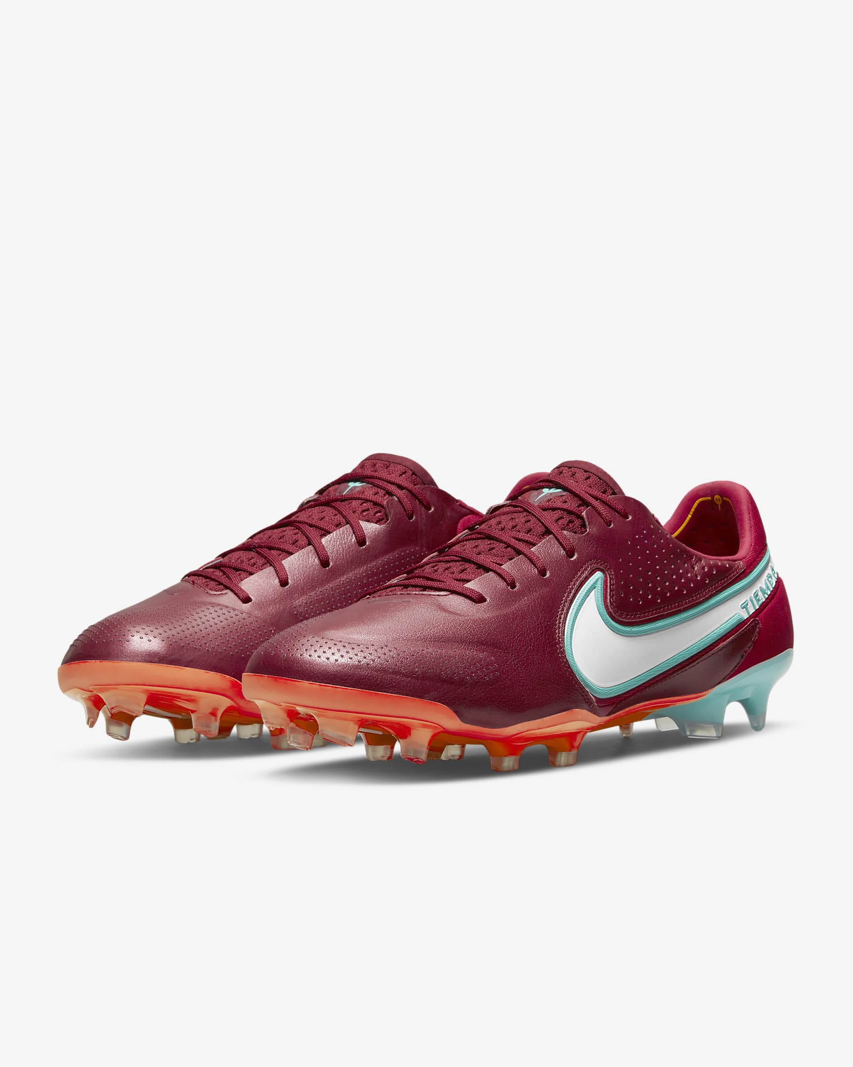 Nike Tiempo Legend 9 Elite FG Firm-Ground Football Boots - Team Red/Mystic Hibiscus/Bright Crimson/White