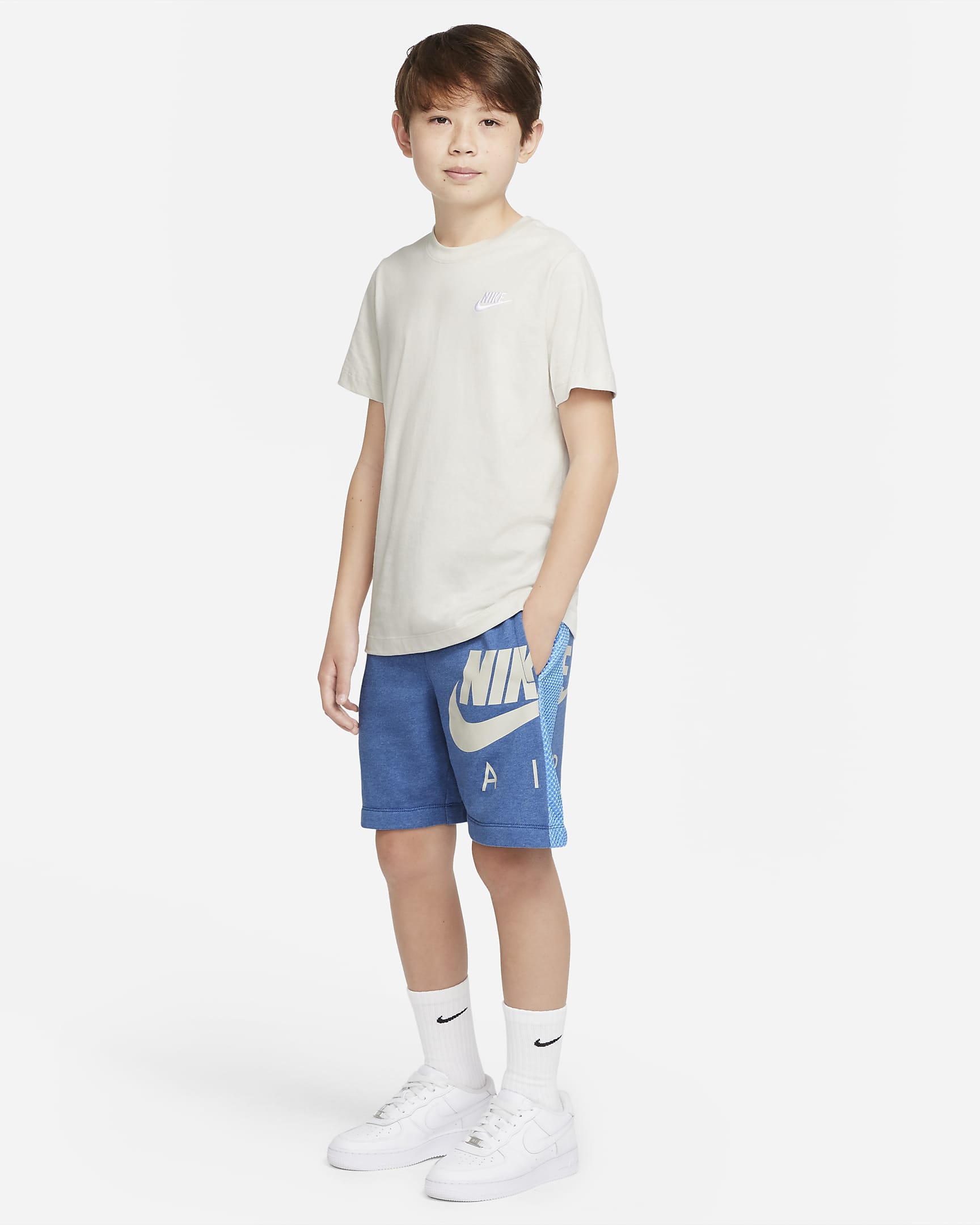 Nike Air Big Kids' (Boys') French Terry Shorts. Nike.com