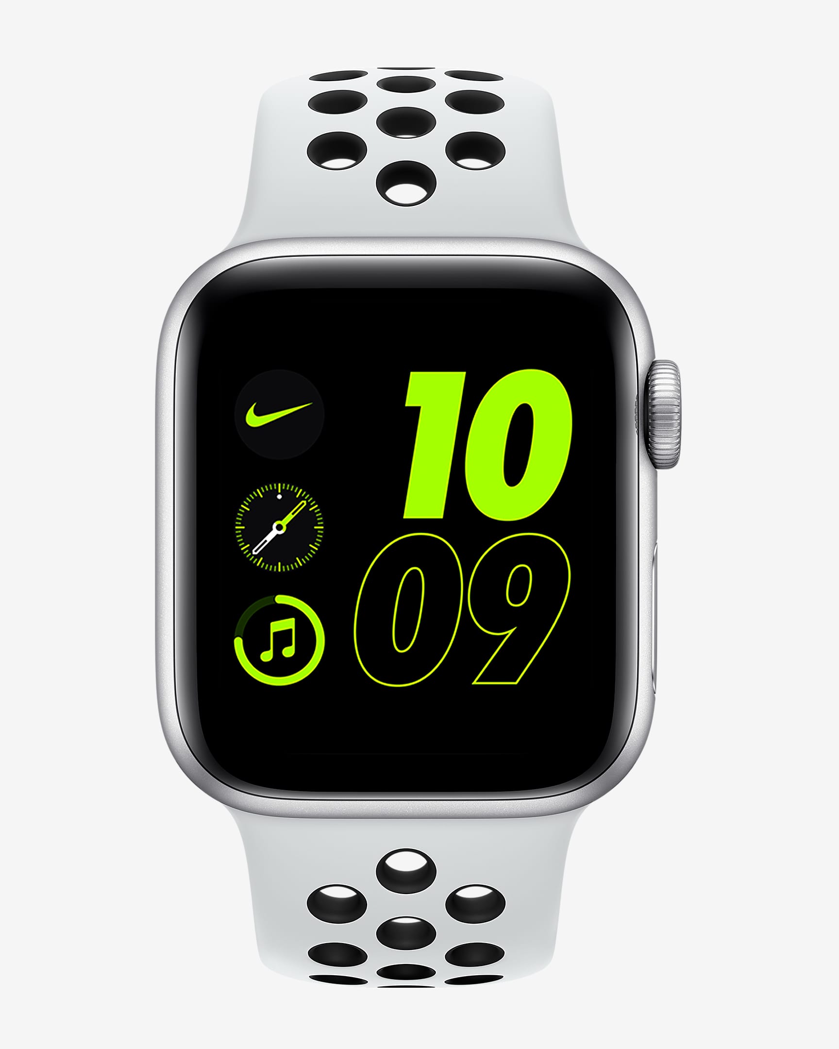 Apple Watch Nike SE (GPS + Cellular) with Nike Sport Band 44mm Silver