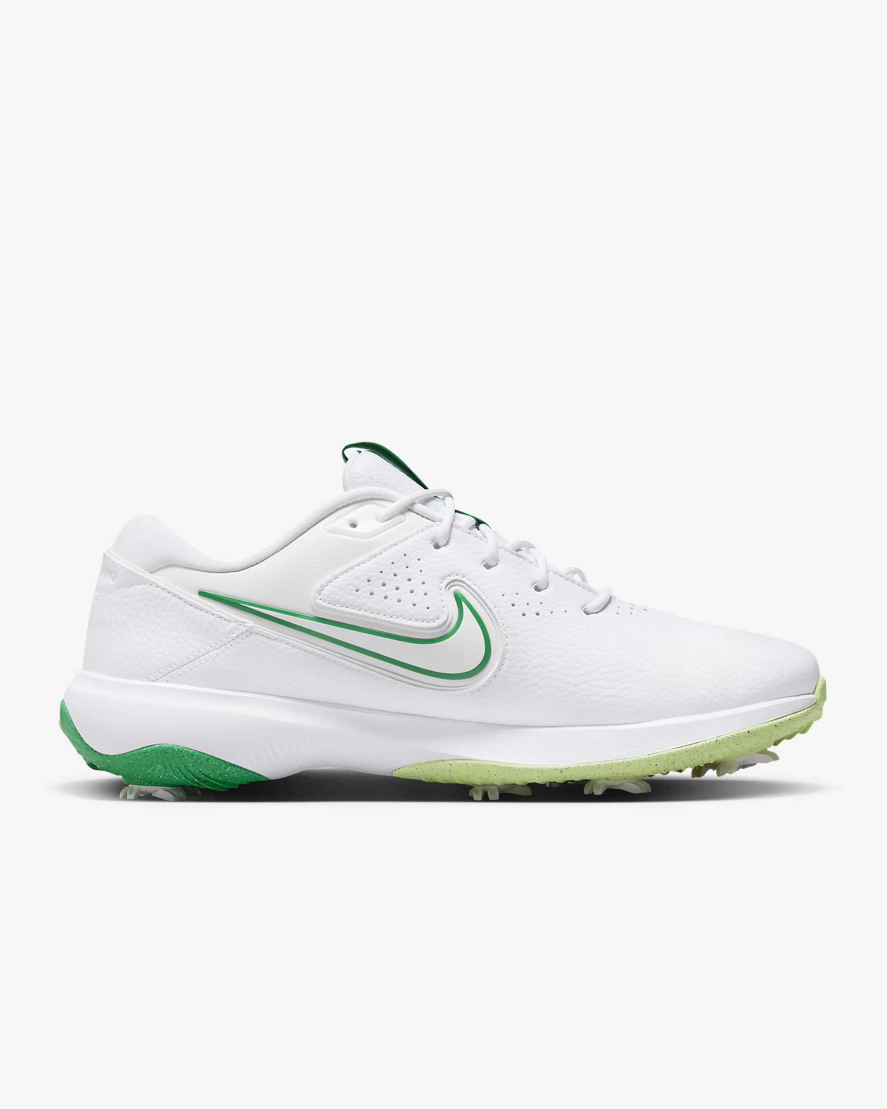 Nike Victory Pro 3 Men's Golf Shoes (Wide) - White/Stadium Green/Barely Volt/Summit White