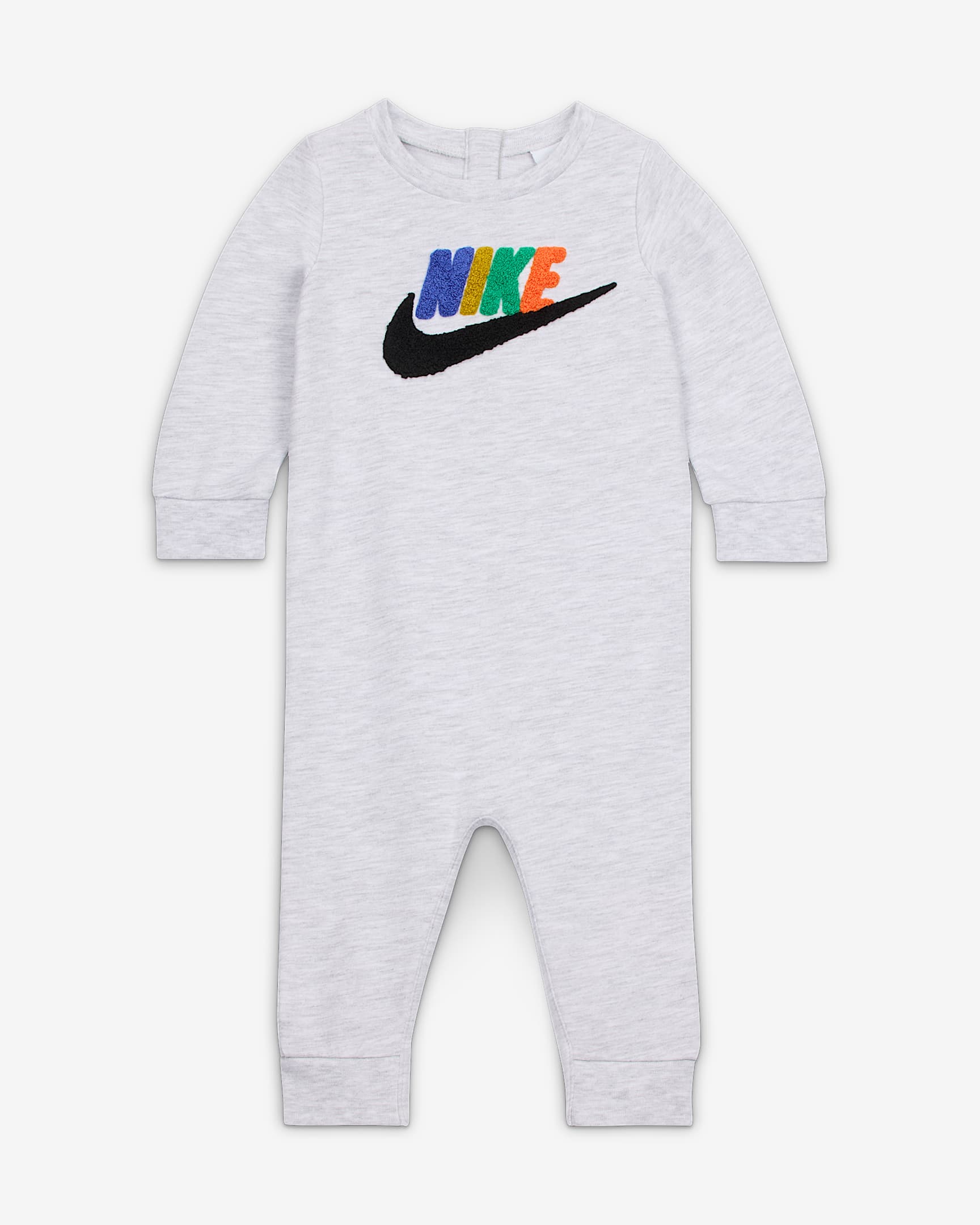 Mono para bebé (0-9M) Club Nike - Abedul jaspeado