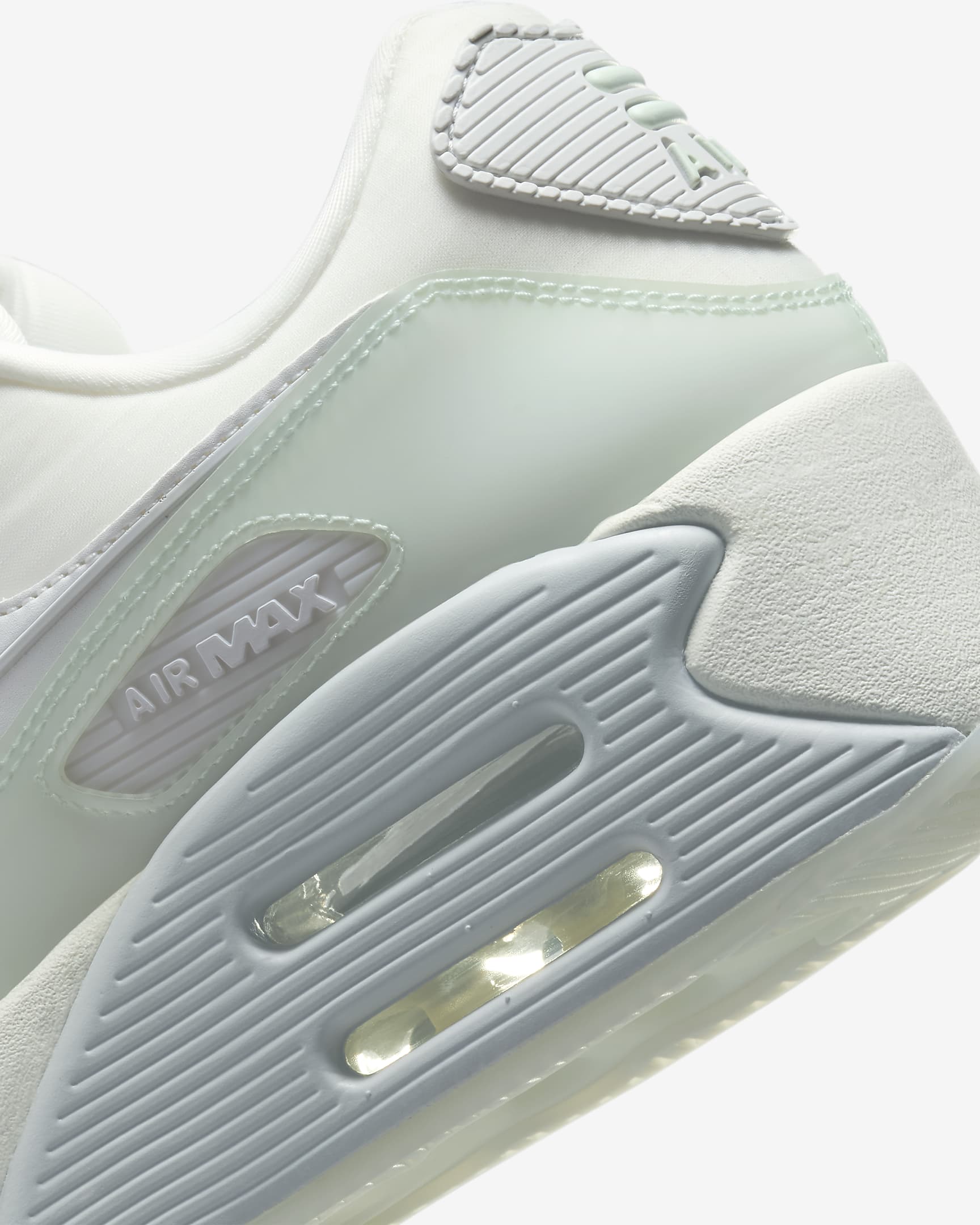 Nike Air Max 90 LV8 Women's Shoes - Sail/Summit White/Photon Dust/Barely Green