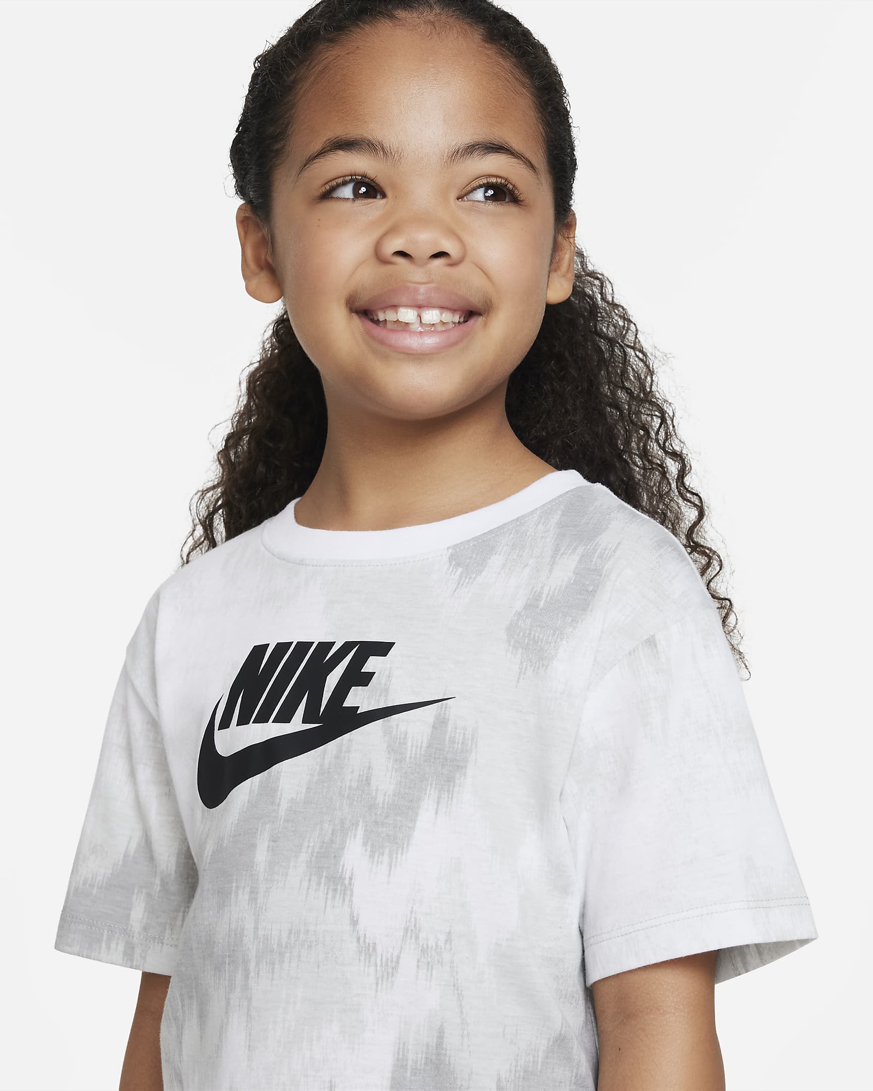 Nike Boxy Tee and Bike Shorts Set Little Kids' Set. Nike.com