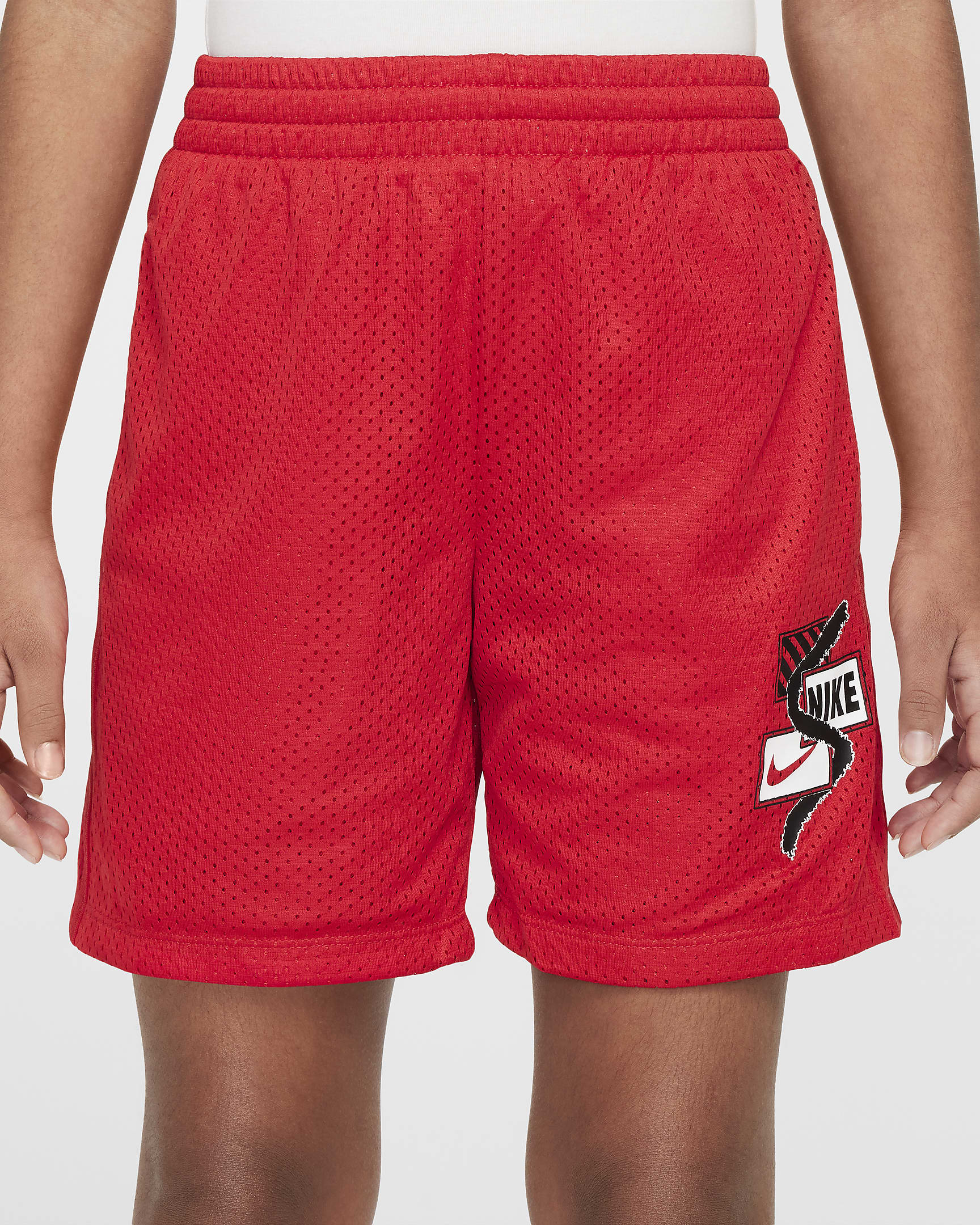 Σορτς Dri-FIT Nike Multi για μεγάλα αγόρια - University Red