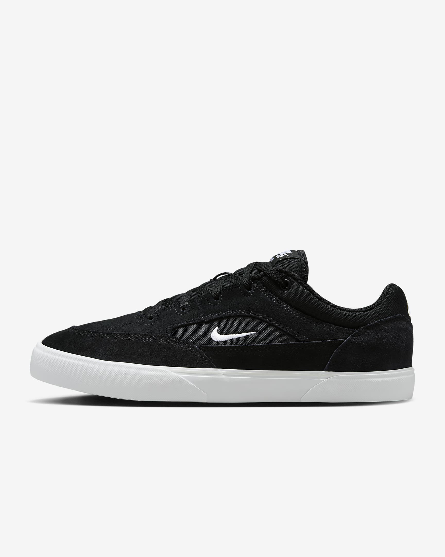 Nike SB Malor sko til herre - Svart/Svart/Hvit/Hvit