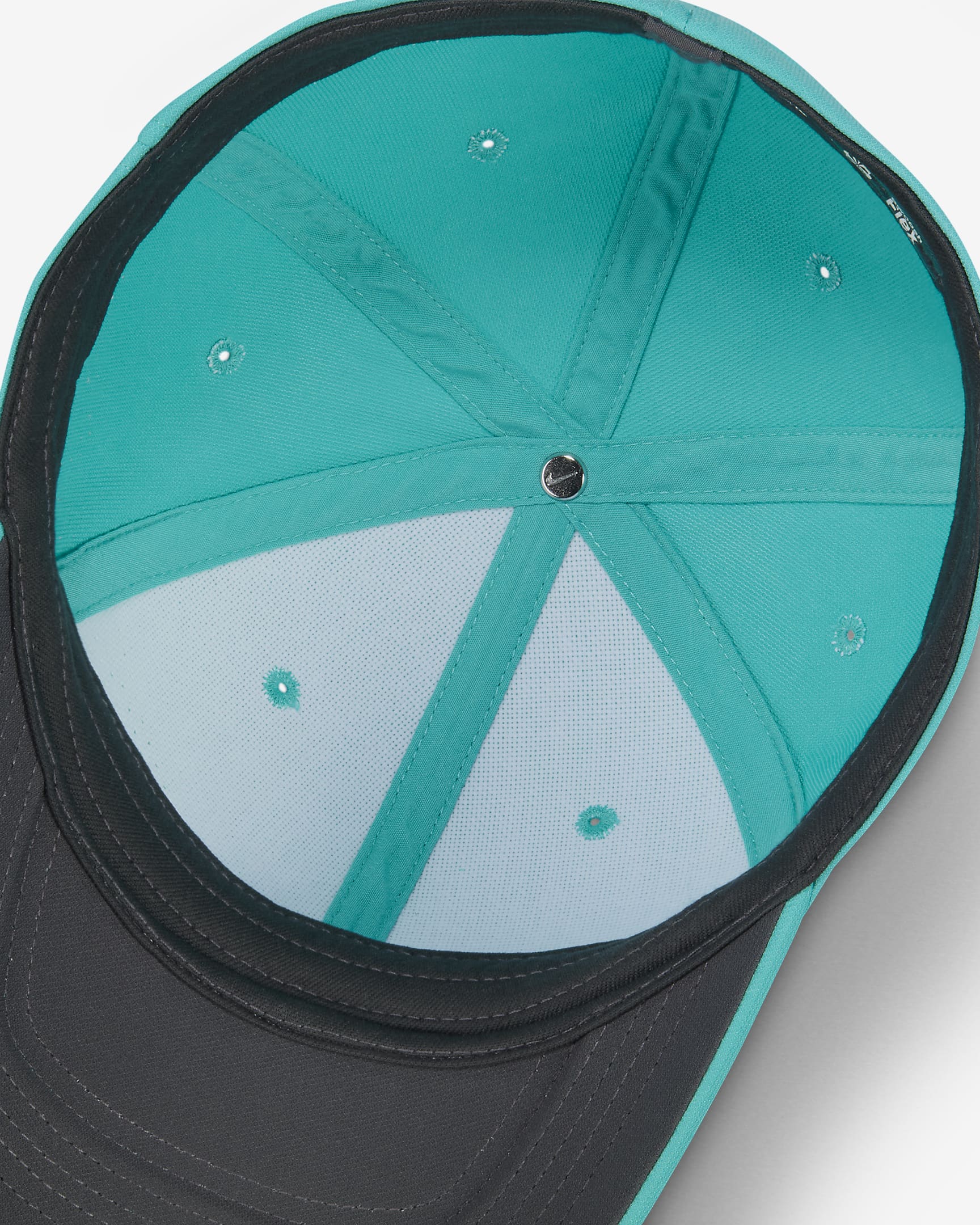 Nike Dri-FIT ADV Rise Structured SwooshFlex Cap - Dusty Cactus/Anthracite/White