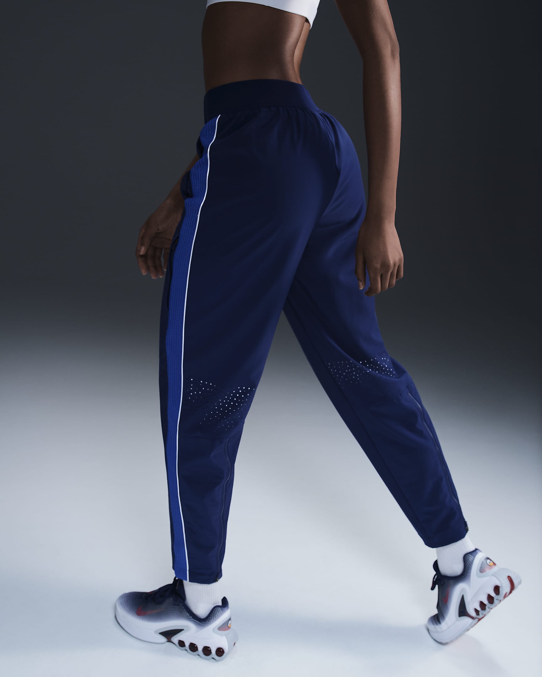 USA Women's Nike Pants - Blue Void/Hyper Royal/White