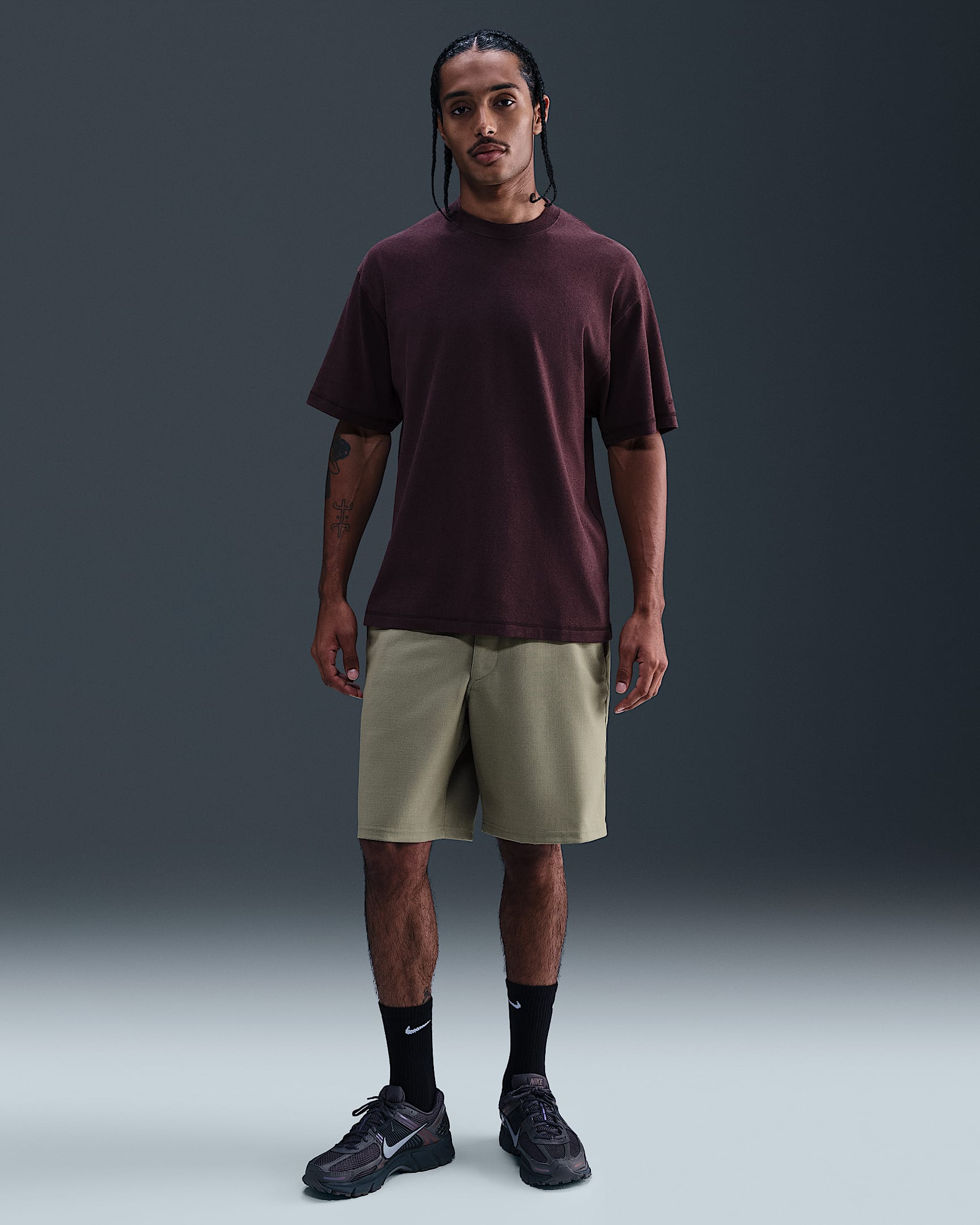 Nike Wool Classics Woven Shorts - Light Army