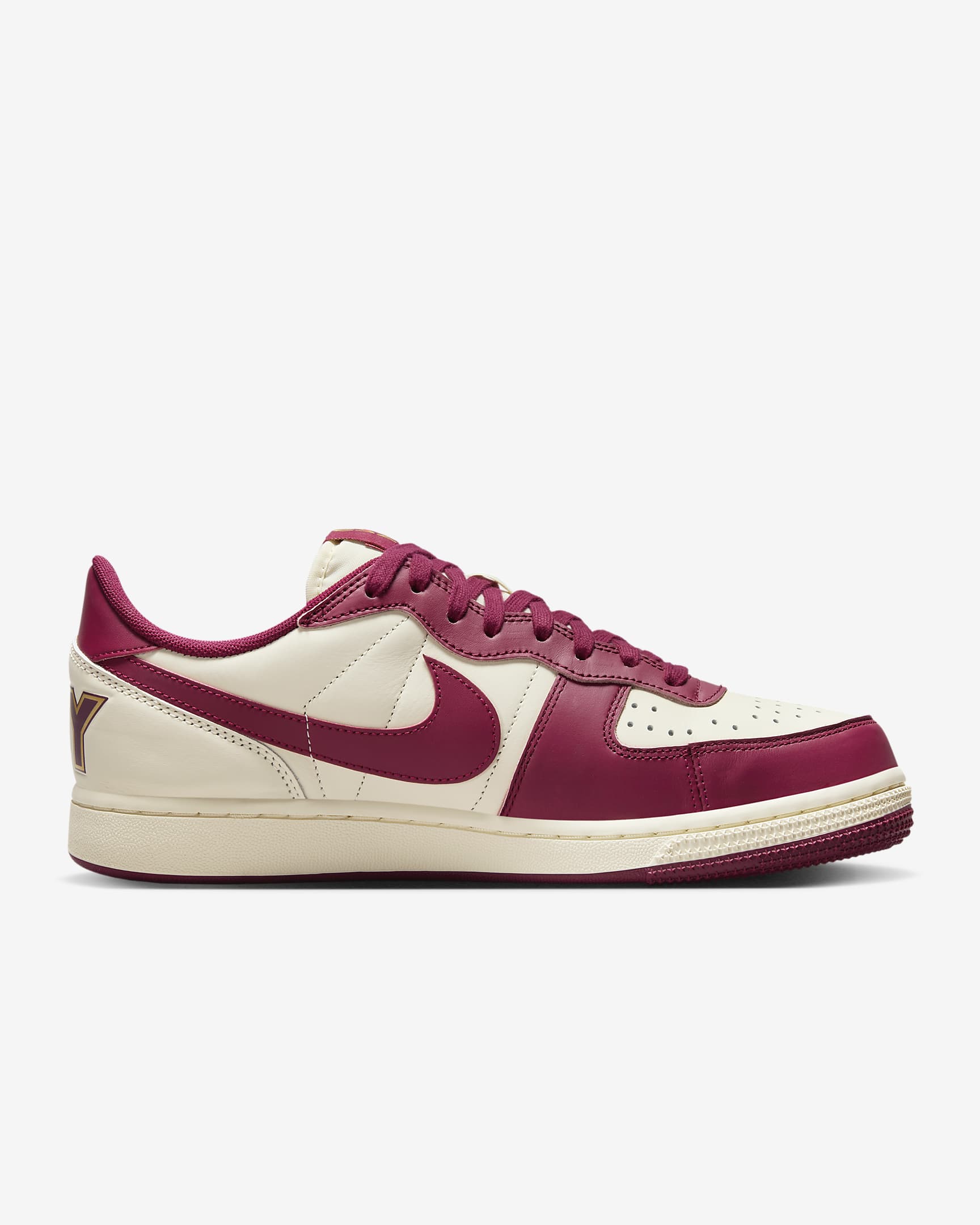 Calzado Nike Terminator Low Premium - Leche de coco/Oro metalizado/Rojo pista/Rojo noble